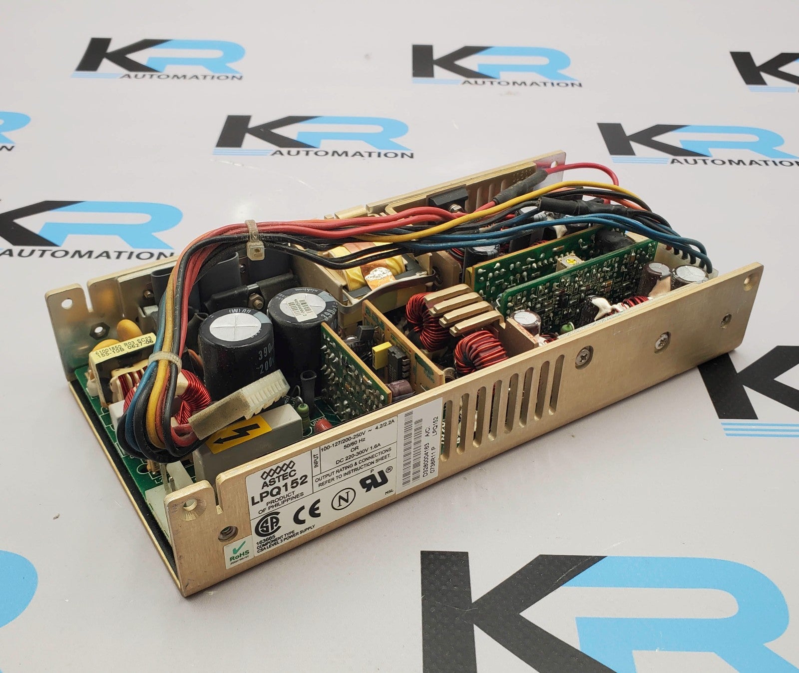 Astec LPQ152 Industrial Power Supply 100-127/200-250V 4.2/2.2A 50/60Hz