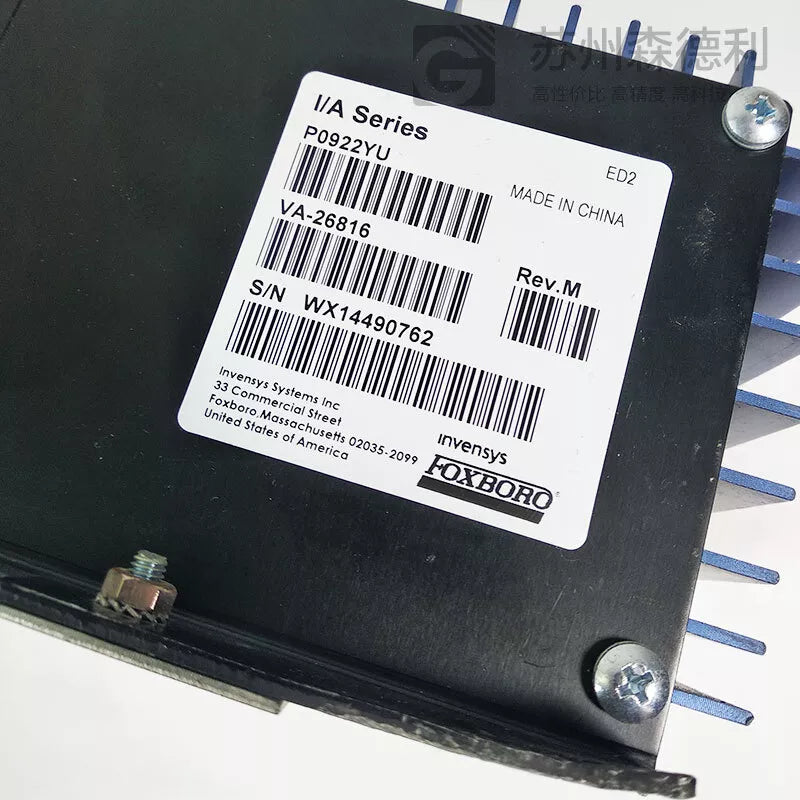 Fuente de alimentación FOXBORO P0922YU