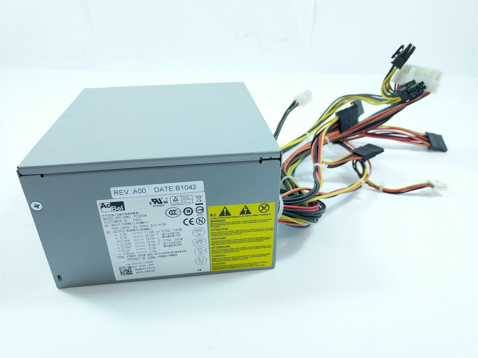 Dell 7YC7C XPS 7100 385W ATX PSU Power Supply|154255132907
