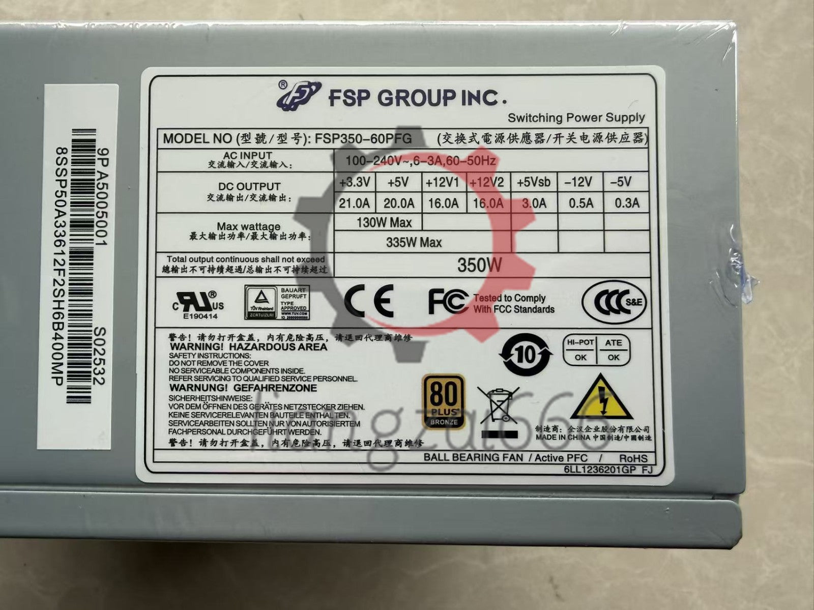 New In Box FSP FSP350‑60PFG Power Supply 350 W|388942102719