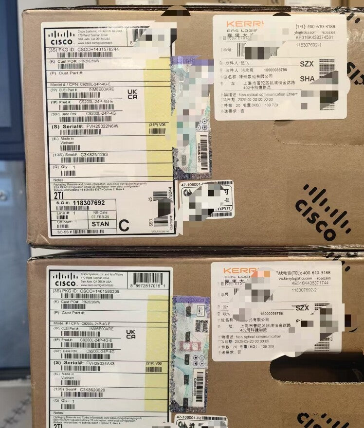 Cisco C9200L-24P-4G-E Catalyst 9200L 24 Port Switch New Sealed