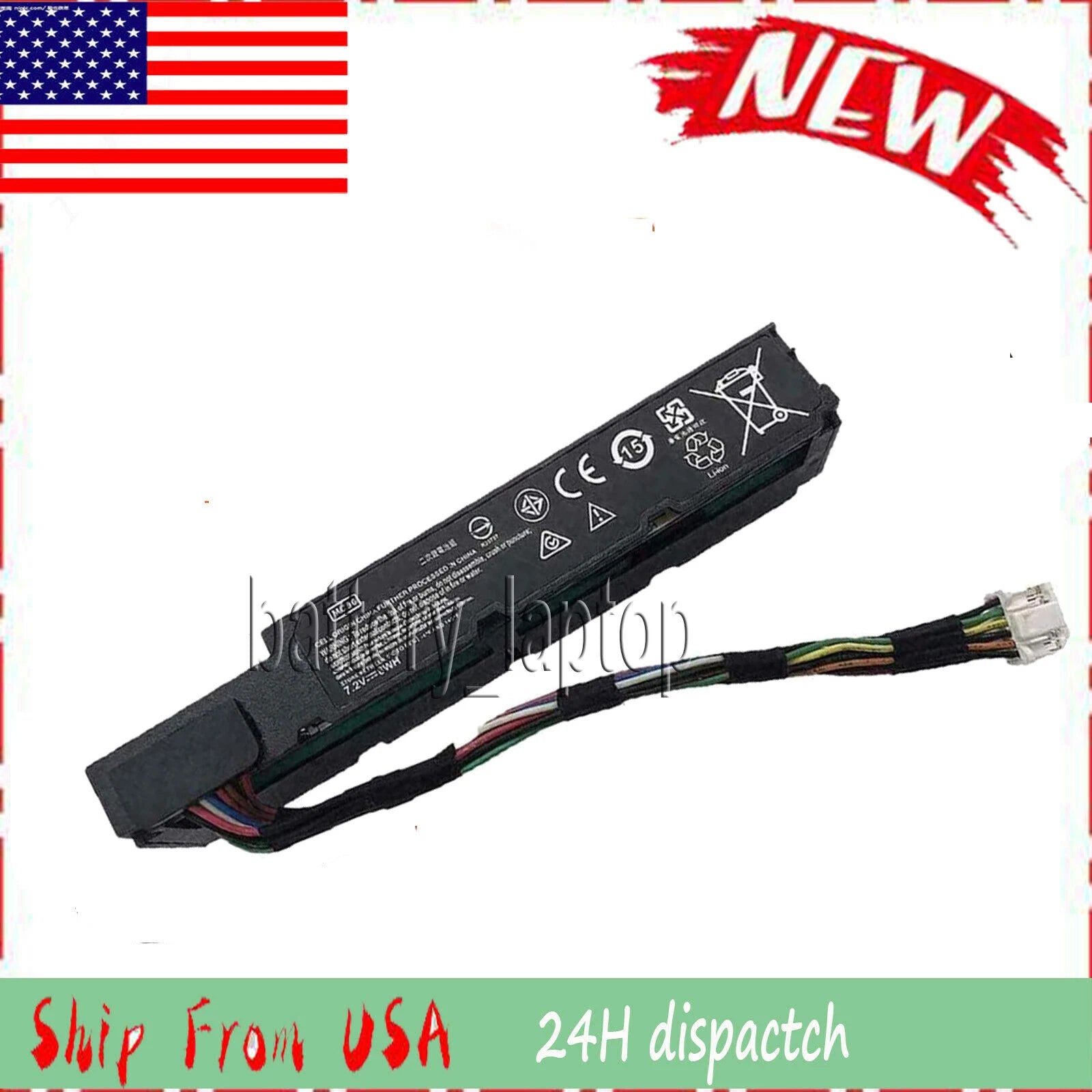 Battery Compatible with HP 727260-002 Smart Array P840AR P440AR Controller Stor|187807947006