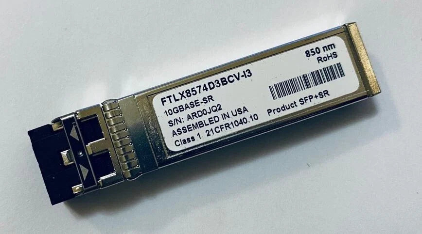 Intel FTLX8574D3BCV-I3 compatible Ethernet SFP+SR Optics