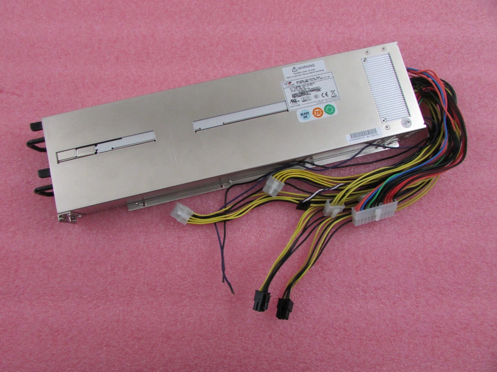 Zippy EMACS M1K2-5C01V4H 1U 1200w Redundant Server Power Supply w/ 2x Modules|235331137034