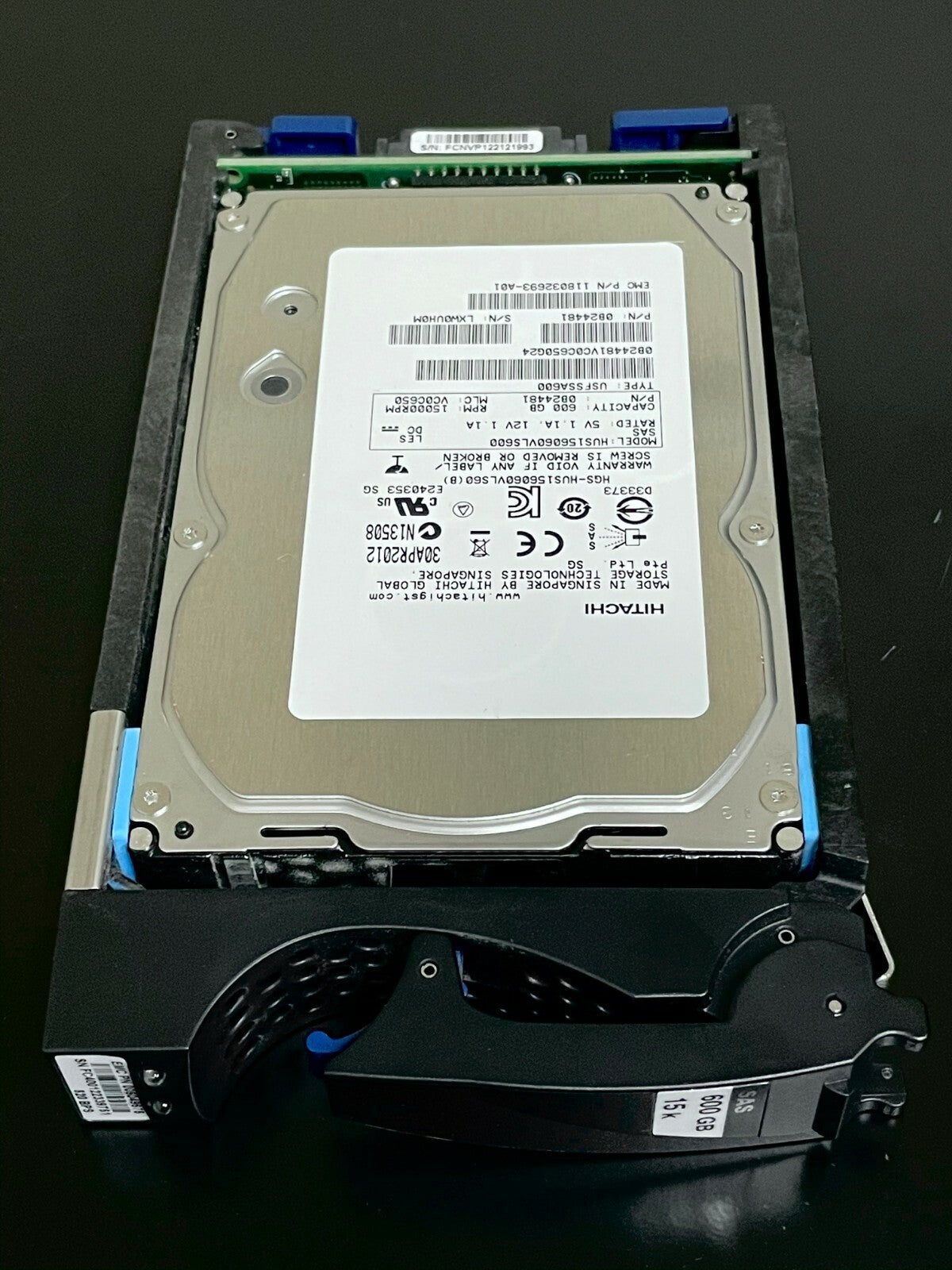 005049675 - EMC 600gb 15k SAS drive, 3.5", 6Gbps; VNX; VX-VS15-600, V3-VS15-600