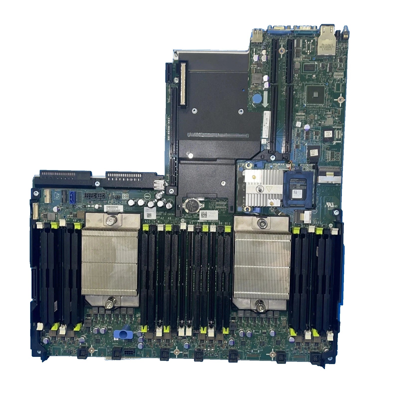 Dell PowerEdge R620 0PXXHP MOTHERBOARD with heatsinks/5CT6D/FM487|286828280086