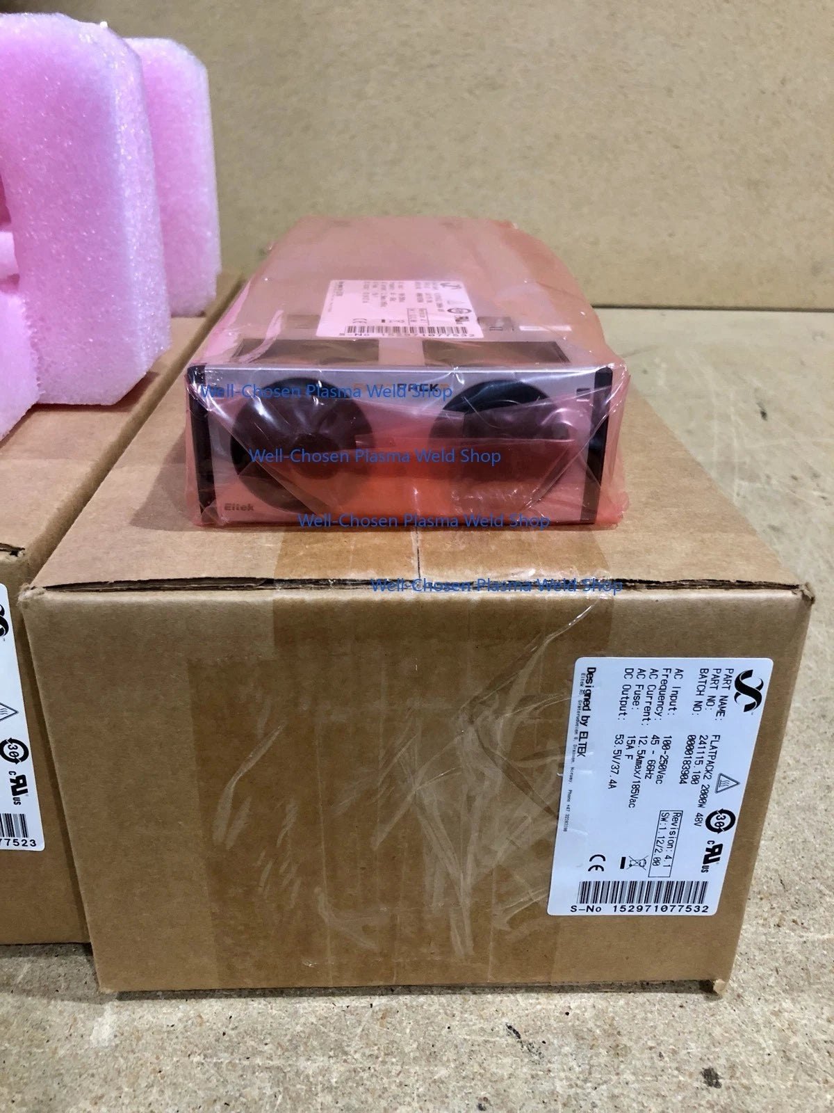 ELTEK FLATPACK2 2000W 48V RECTIFIER 241115.100 Rev 4.1 New In Box|205598421902