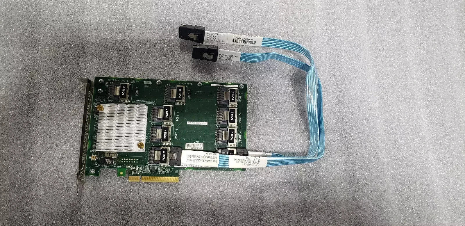 HPE 870549-B21 DL38X G10 12G SAS Expander Card with Cables 876907-001