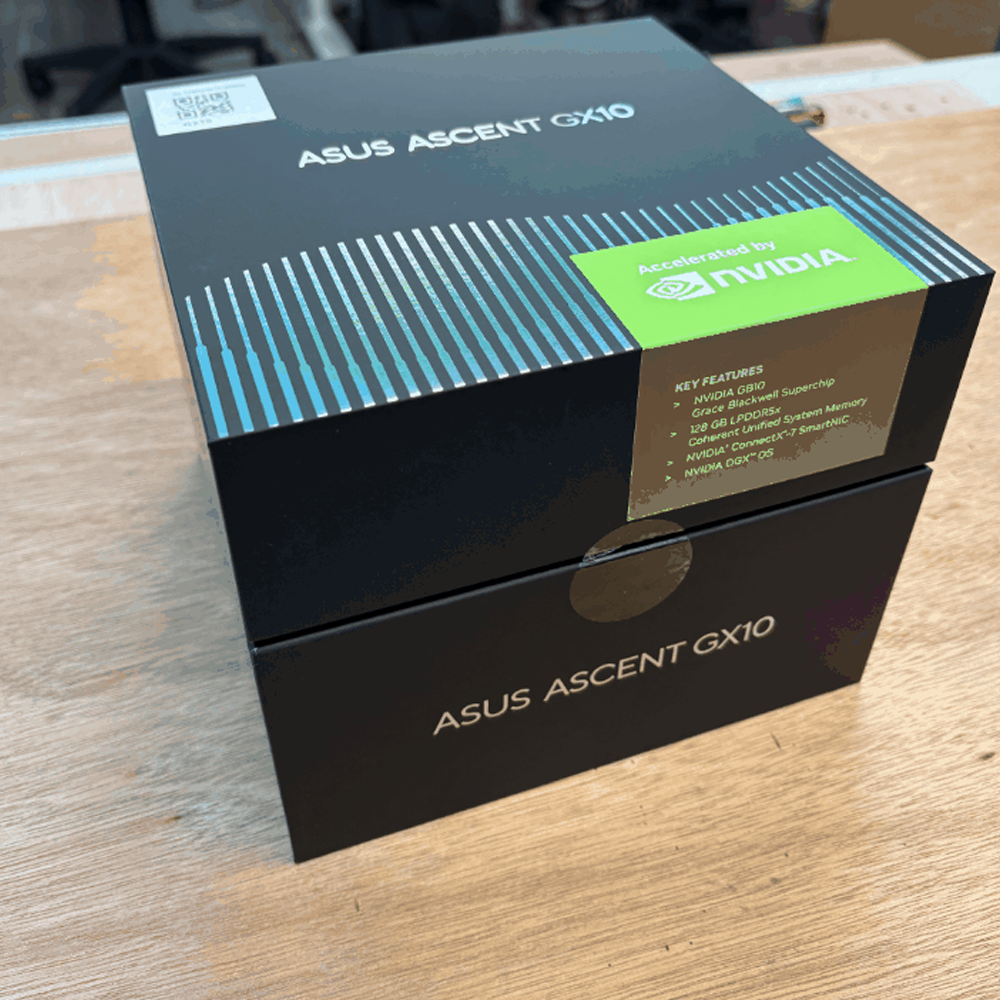 ASUS Ascent GX10 Compact Desktop AI Supercomputer 1TB 128 GB NVIDIA DGX Spark