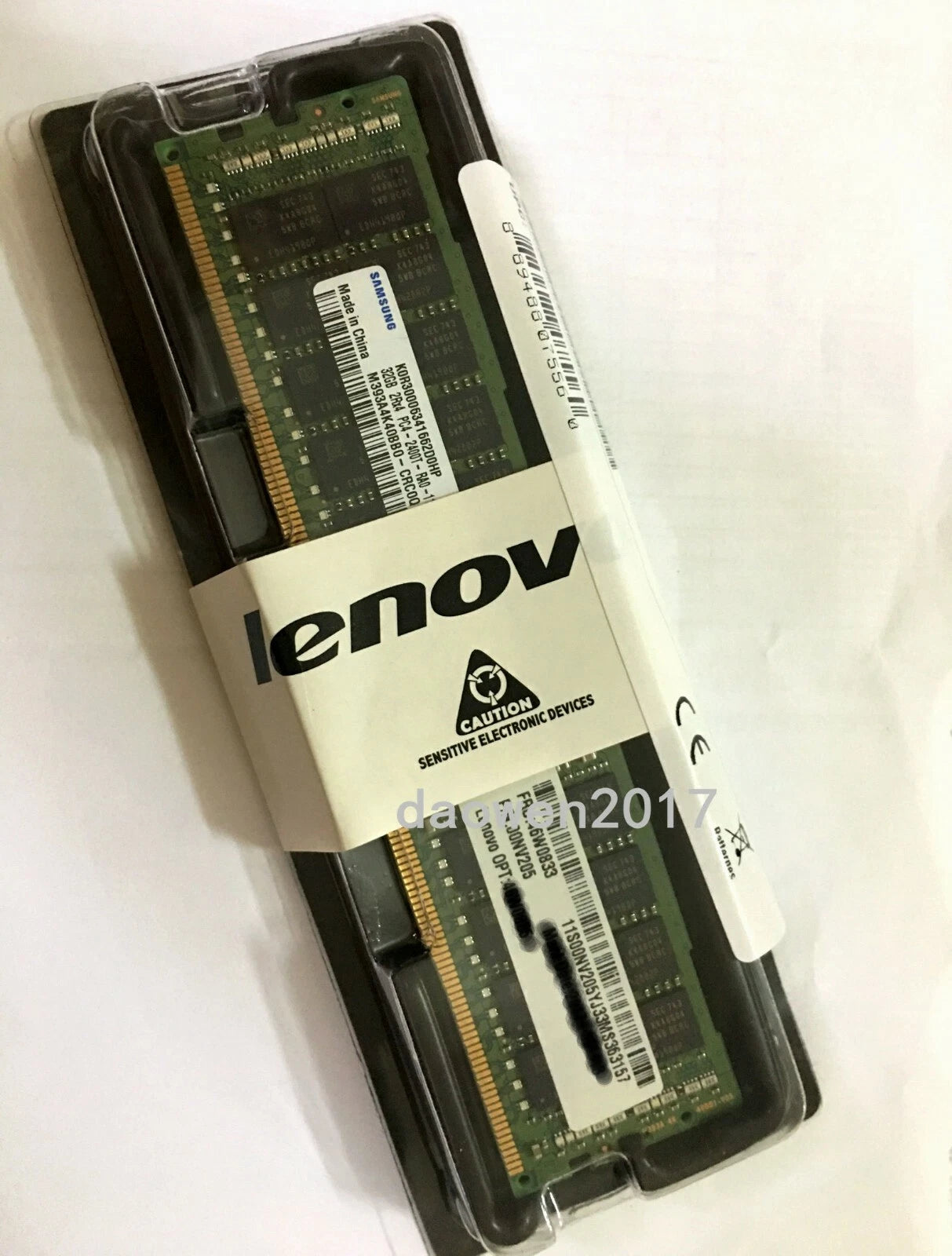 NEW LENOVO / IBM 46W0833 46W0835 4X70G88320 32GB 2RX4 DDR4 PC4-2400T ECC Memory|202763574218