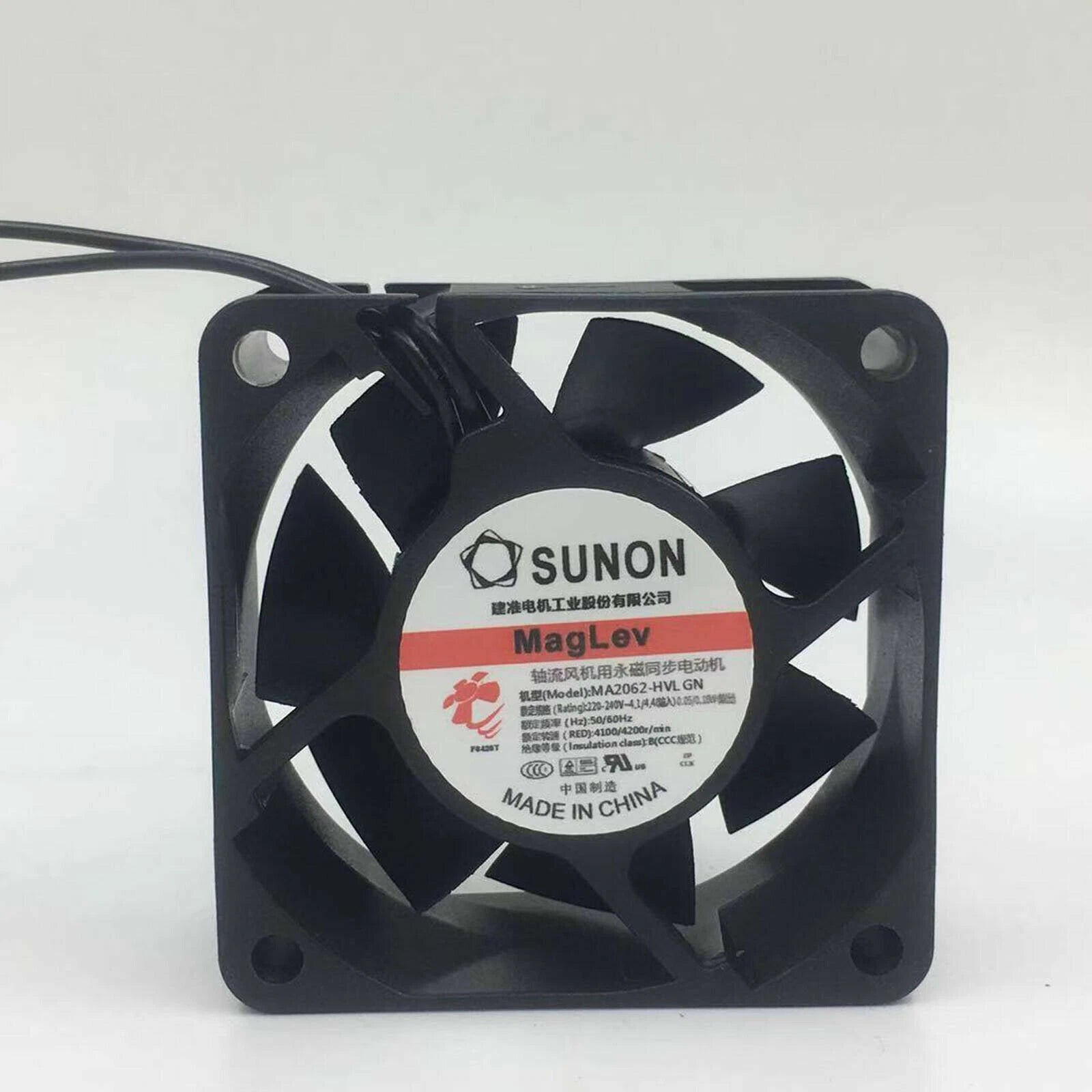 SUNON MA2062-HVL GN 6025 220-240V 60mm*25mm 6cm 2-wire AC cooling fan#XR|283876823204