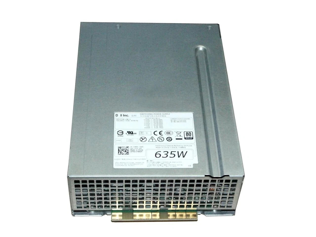 DELL PRECISION T3600, T5600 635W D635EF-00 Power Supply 0NVC7F NVC7F TESTED|277103115589
