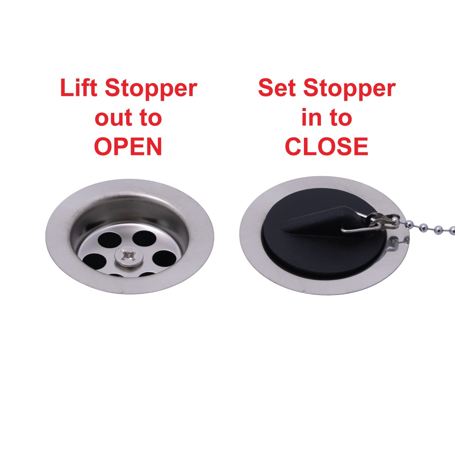 Ambassador Marine 1 1/2" Drain, 95 Degree Low Profile