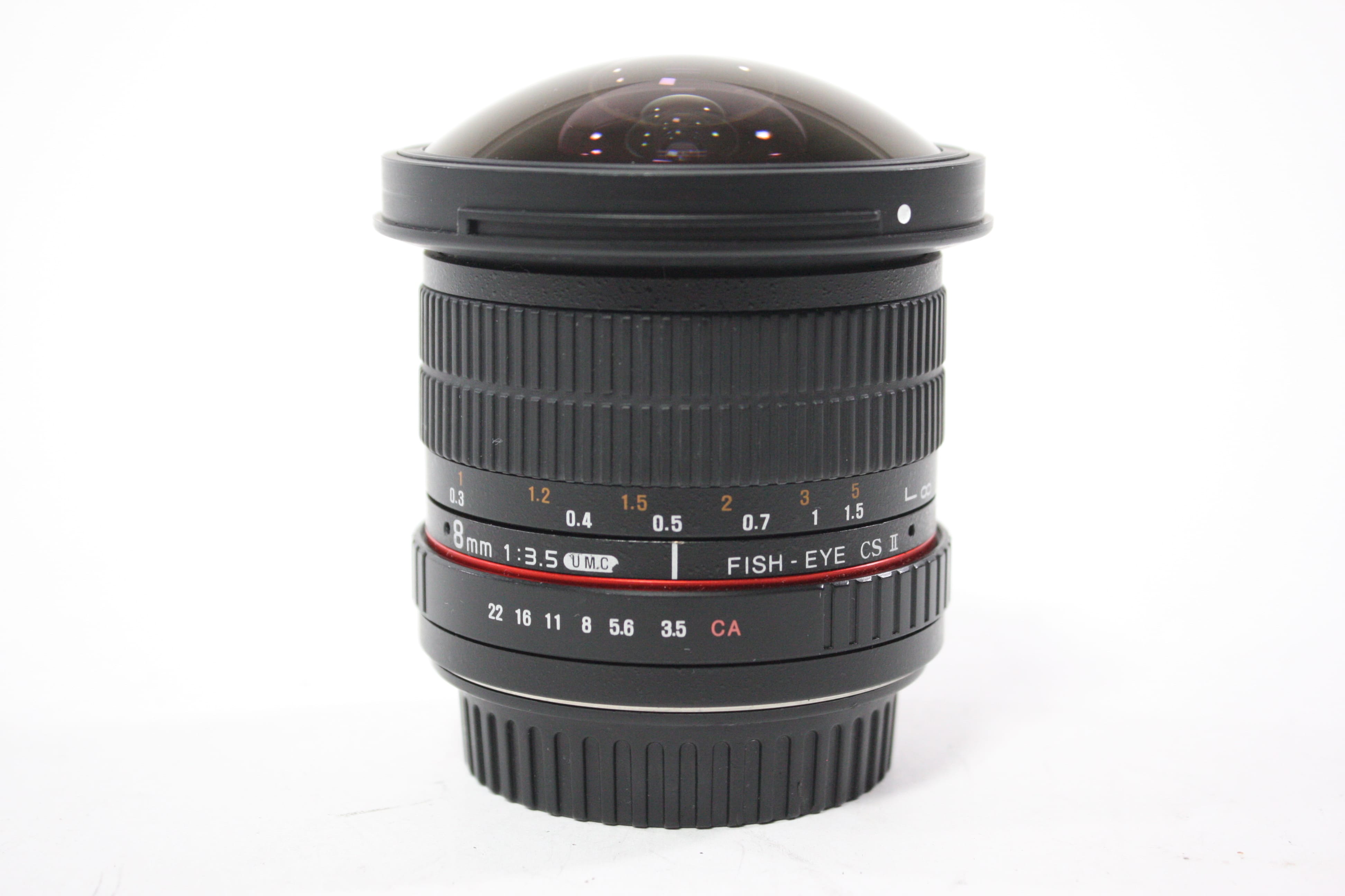 Samyang 8mm f/3.5 Fish-Eye CS II Lens for Canon EF-S Mount