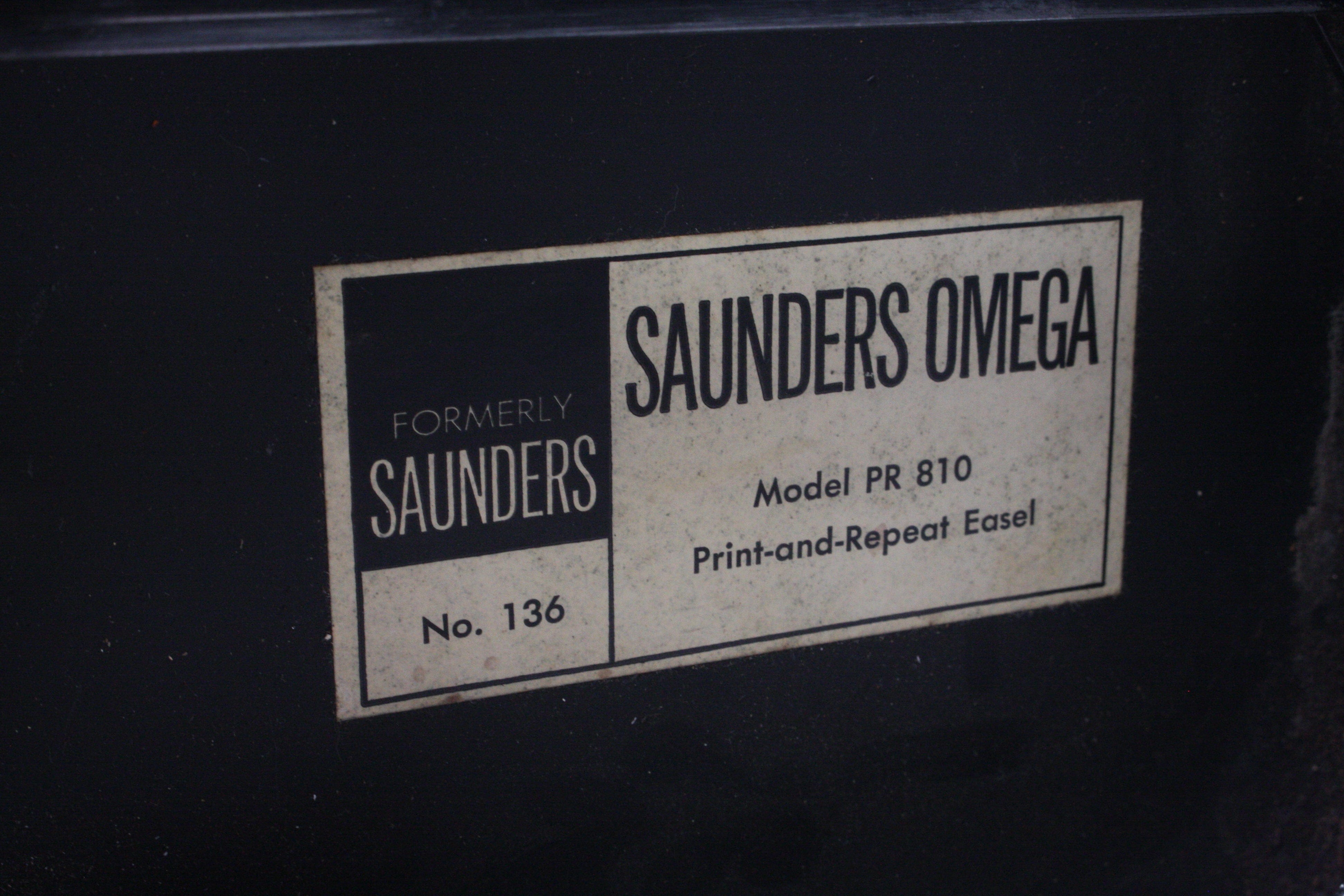 Saunders Omega Print and Repeat Easel Model PR 810 No. 136