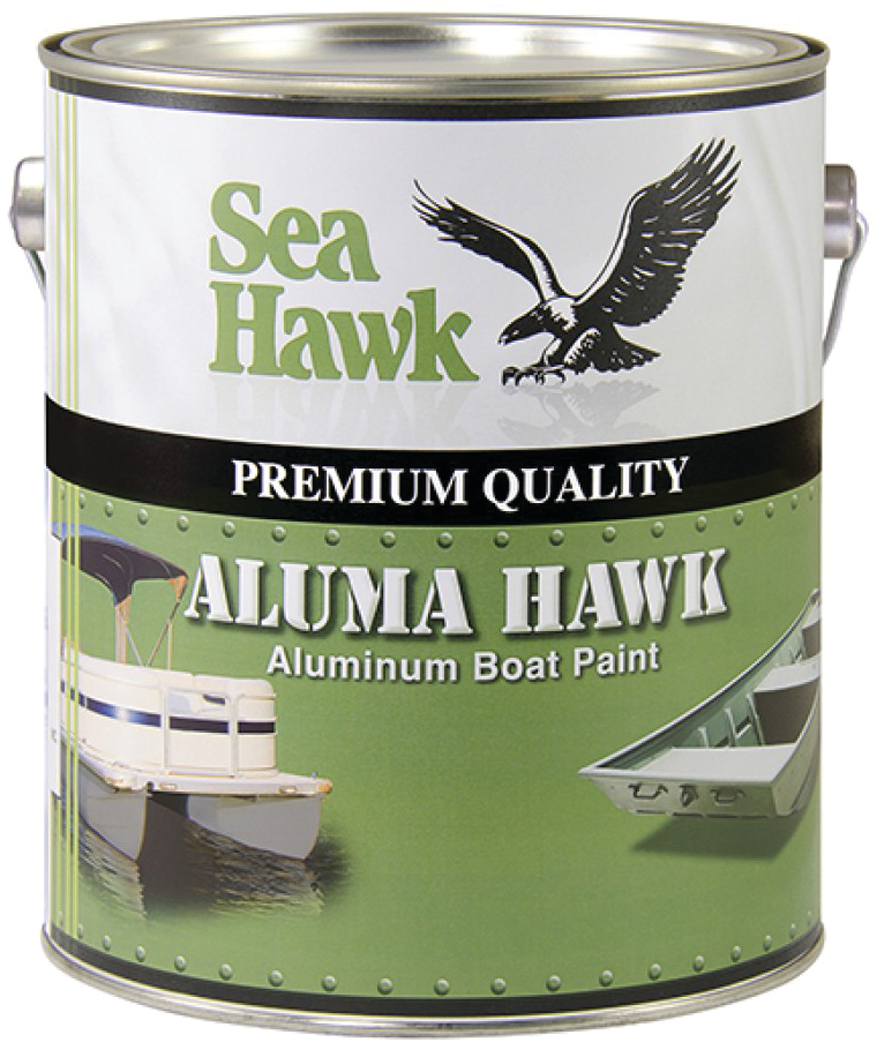 Seahawk Paint AH7033/QT Aluma Hawk Jon Boat Green, Qt.