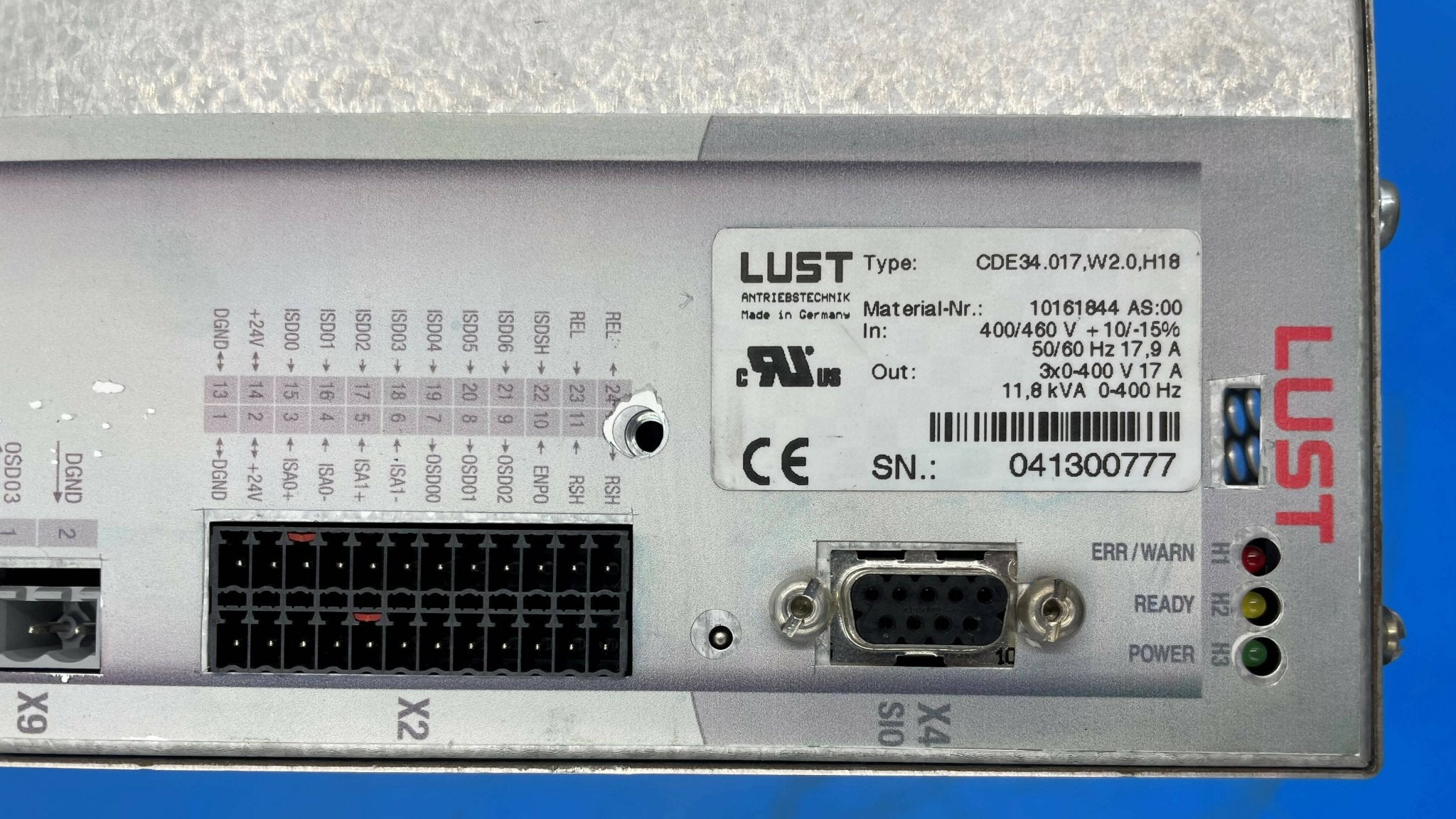SERVO CONTROLLER SCR (10161844 SIEMENS/LUST