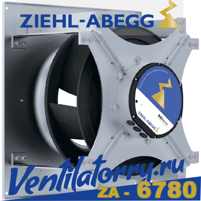 GR35V-ZIK.DC.1R 380/480 Ziehl-Abegg Centrifugal fans Vpro-ECblue series 380-480 V