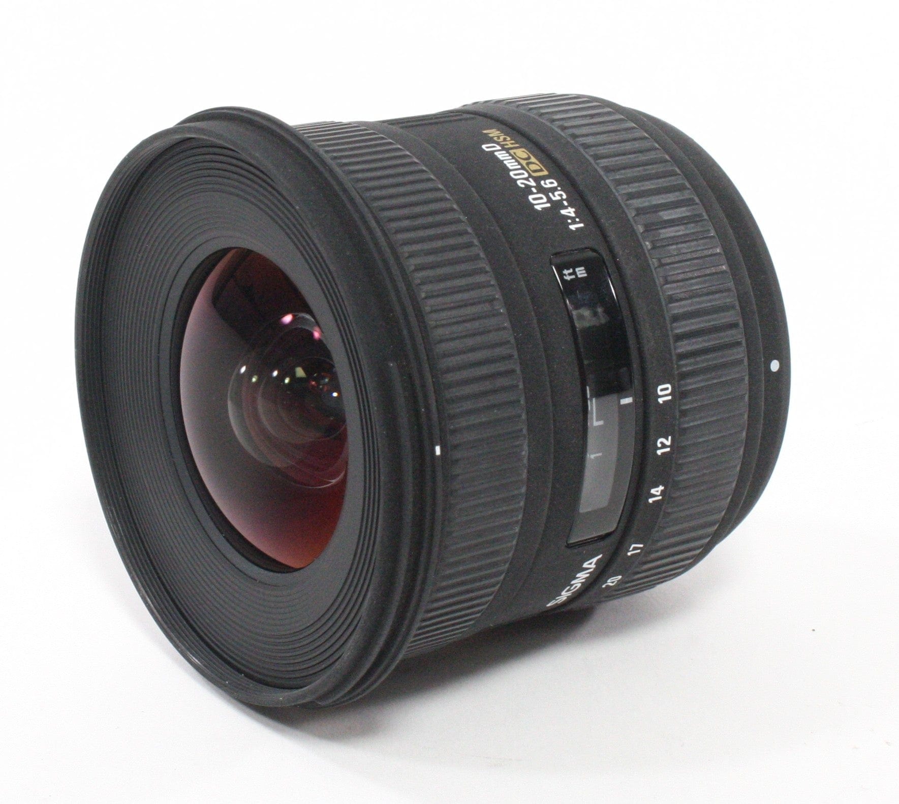 Sigma 10-20mm f/4-5.6 D DC-HSM lens for Nikon F mount
