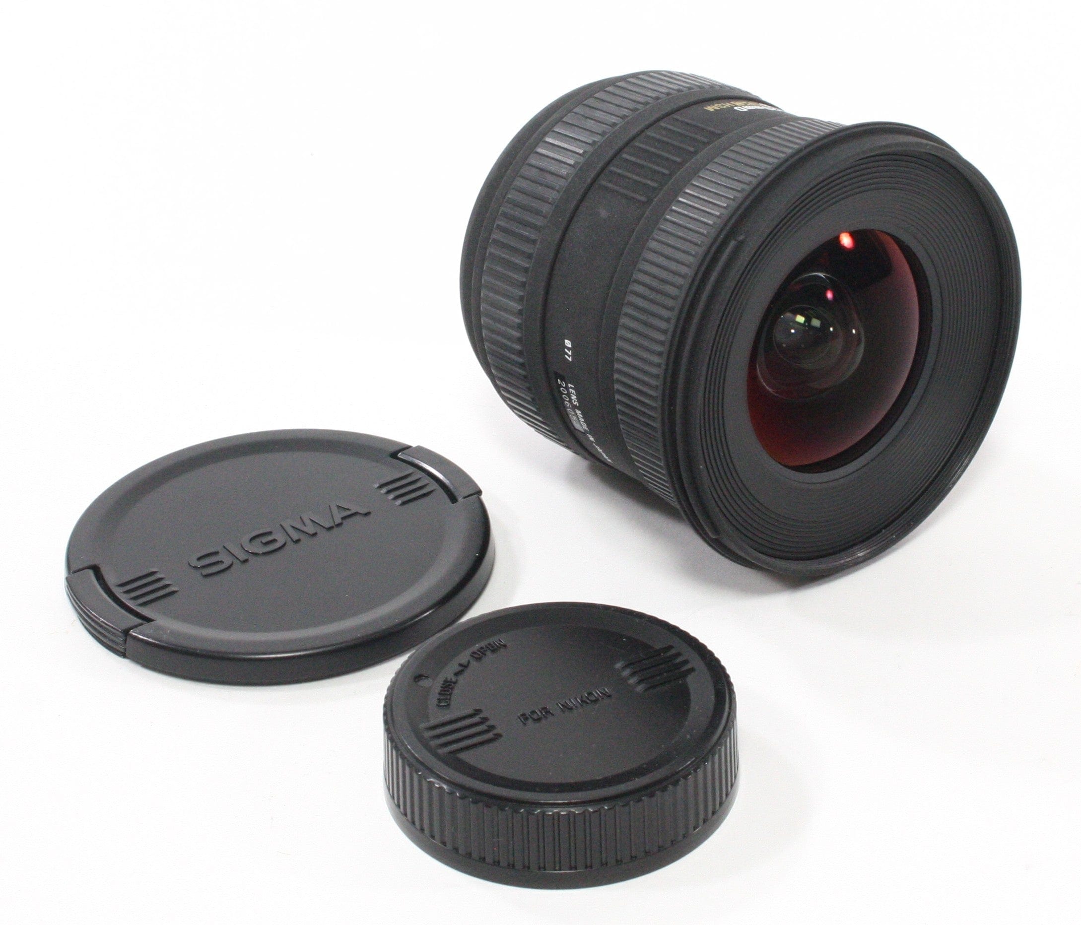 Sigma 10-20mm f/4-5.6 D DC-HSM lens for Nikon F mount
