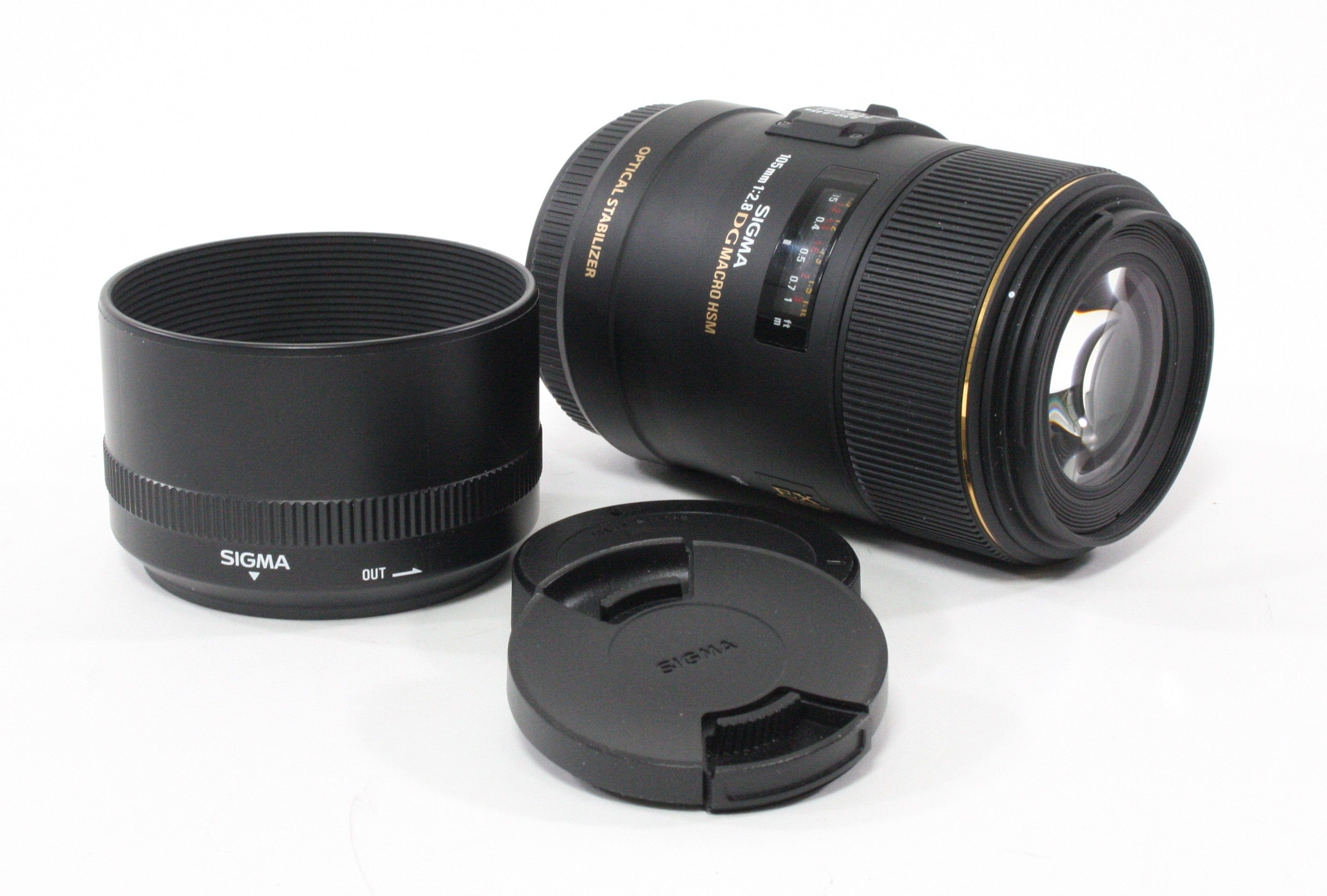 Sigma 105mm f/2.8 DG Macro HSM Lens for Canon EF No Autofocus