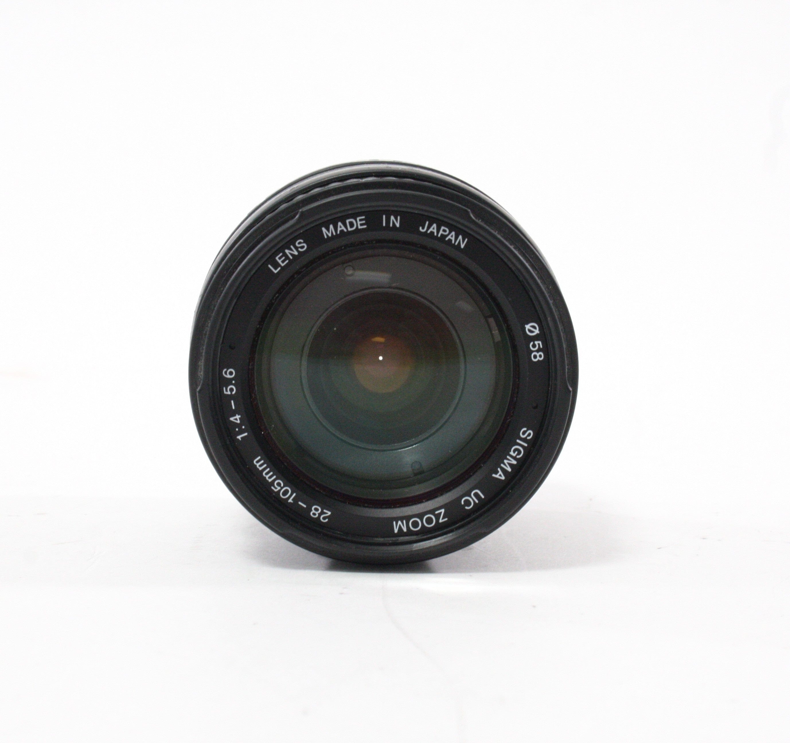 Sigma 28-105mm f/4-5.6 Lens for Minolta A Mount
