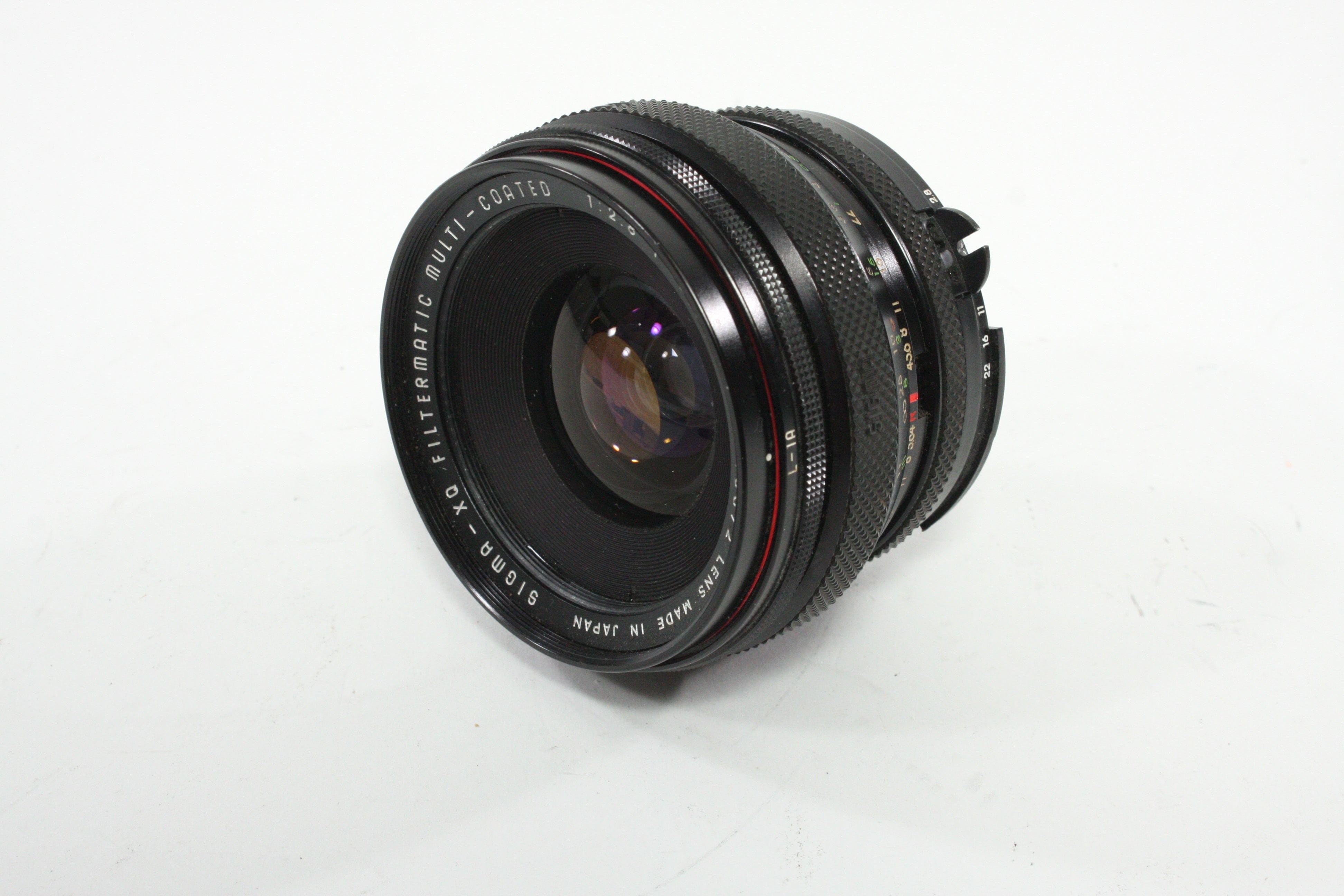Sigma 28mm f/2.8 XQ Lens Filtermatic MC for Nikon F Mount