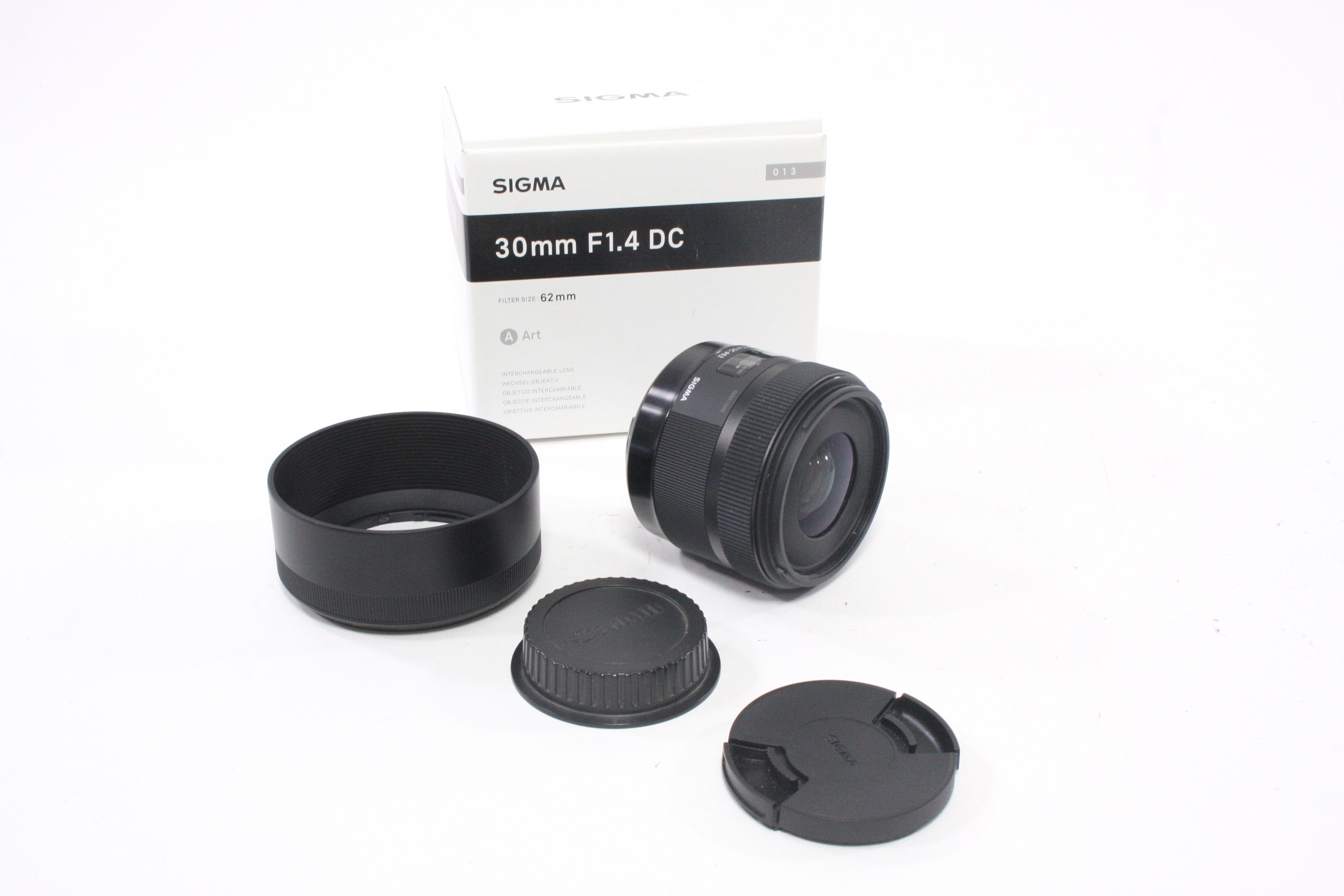 Sigma 30mm f/1.4 DC Art Lens for Canon EF Mount