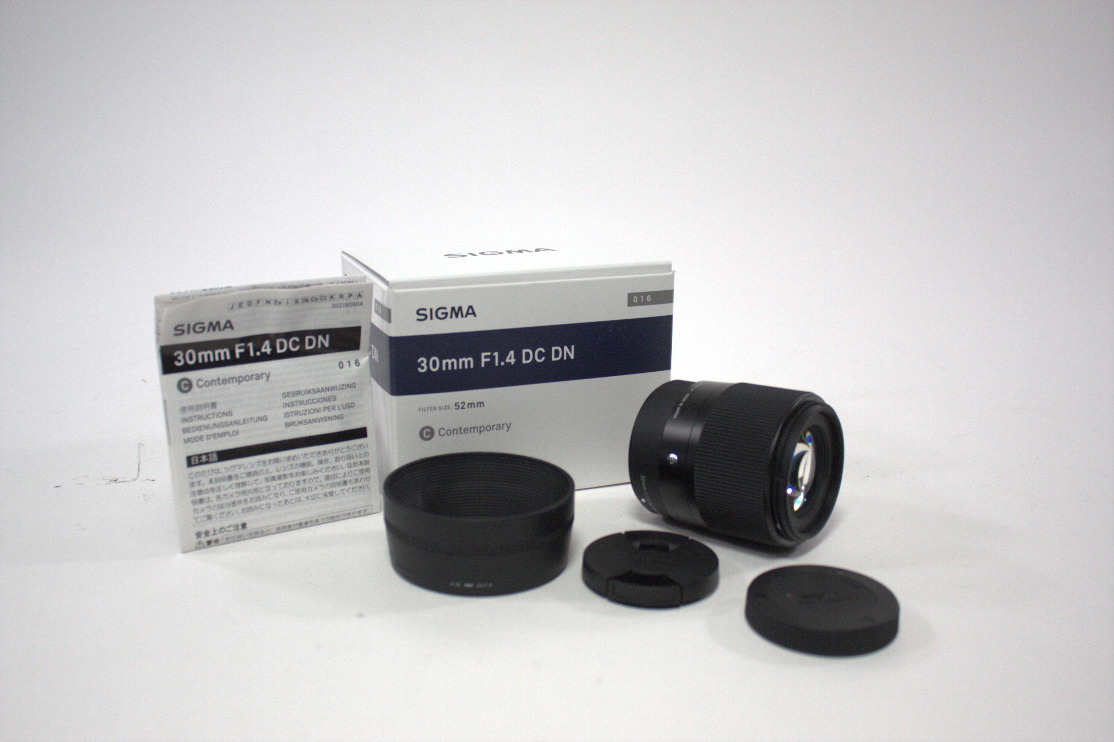 Sigma 30mm F/1.4 DC DN for Fuji Film X mount