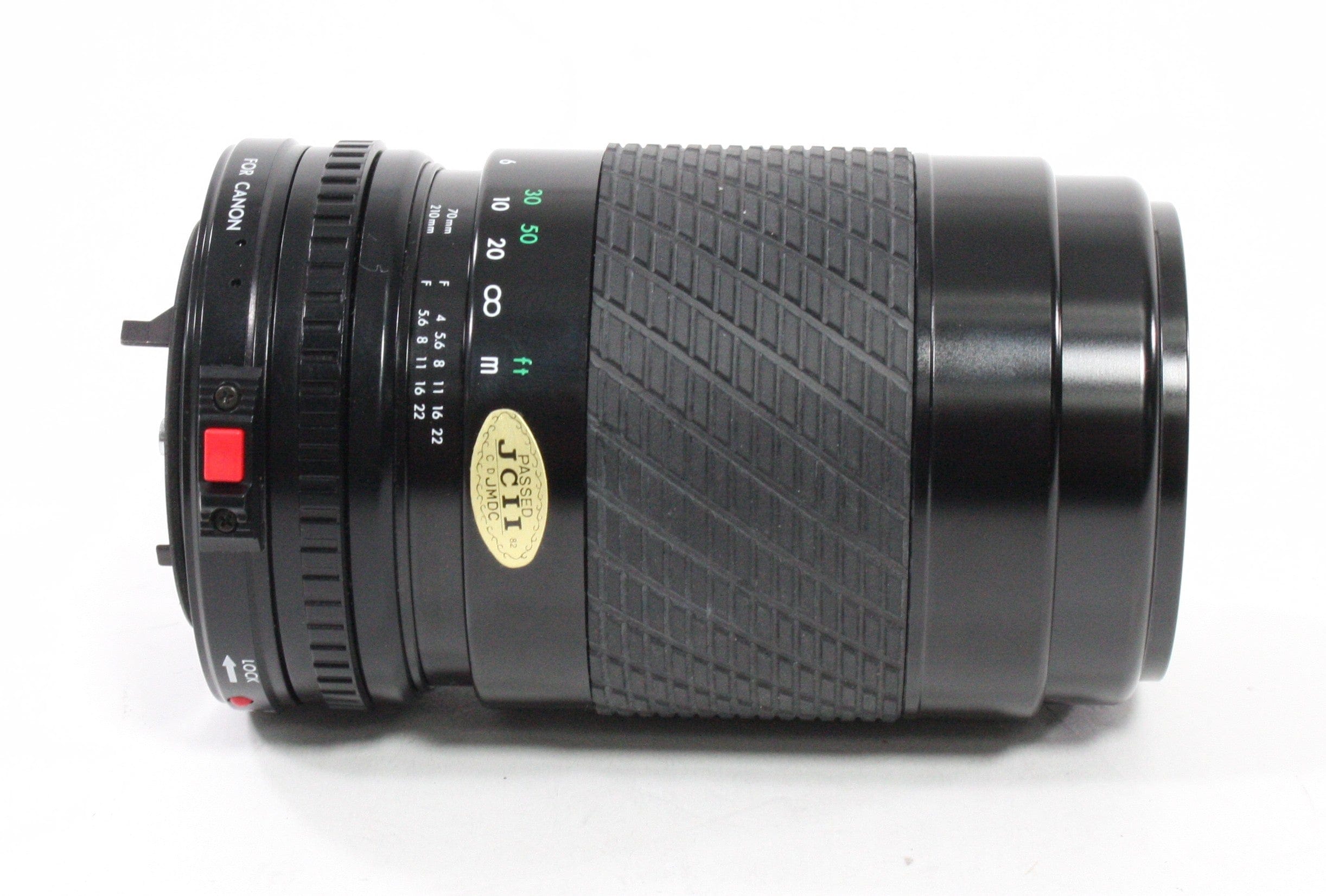 Sigma 70-210mm f/4-5.6 Zoom Macro Lens for Canon FD Mount
