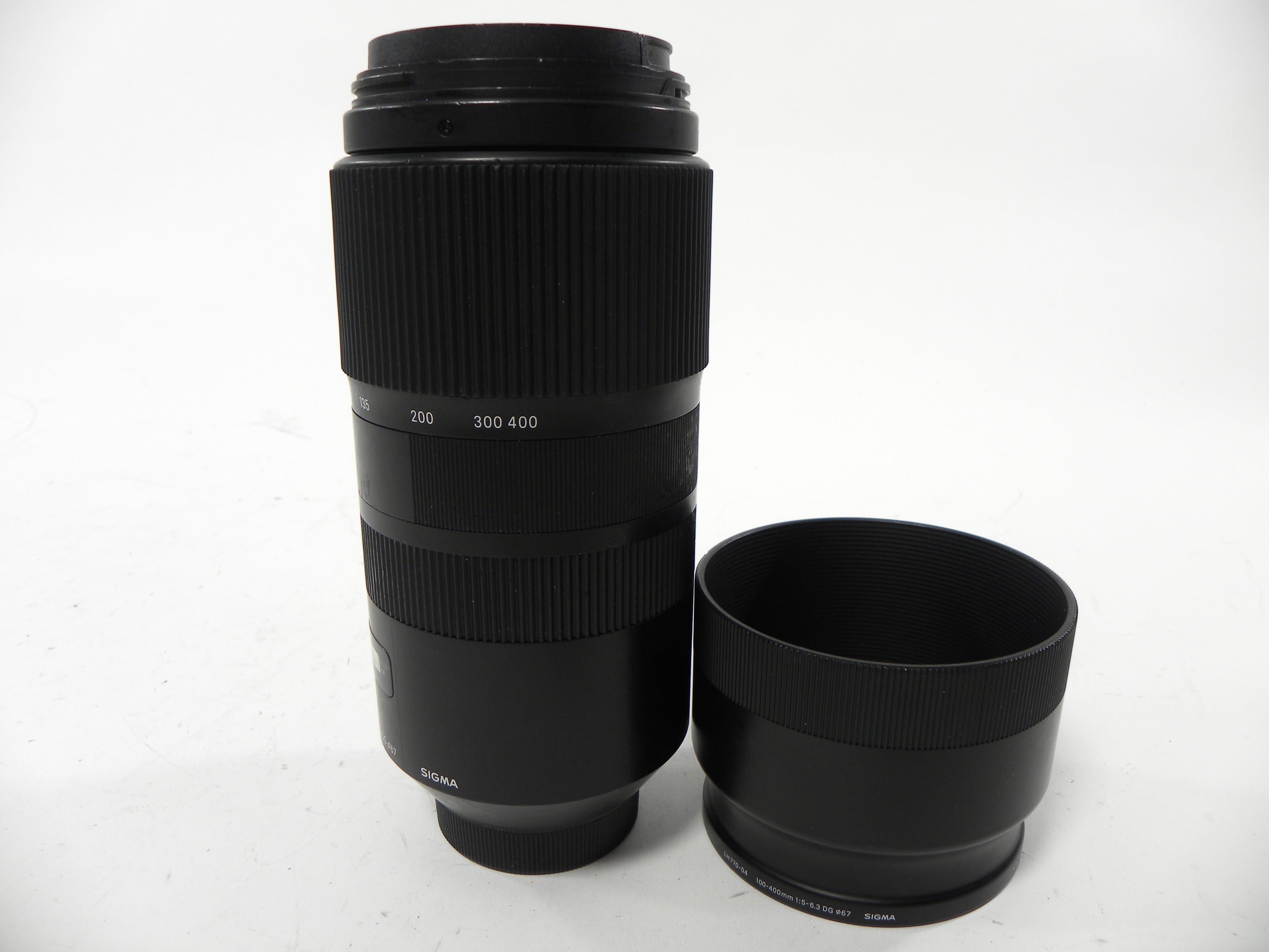 Sigma C 100-400mm f5-6.3 Nikon F Mount