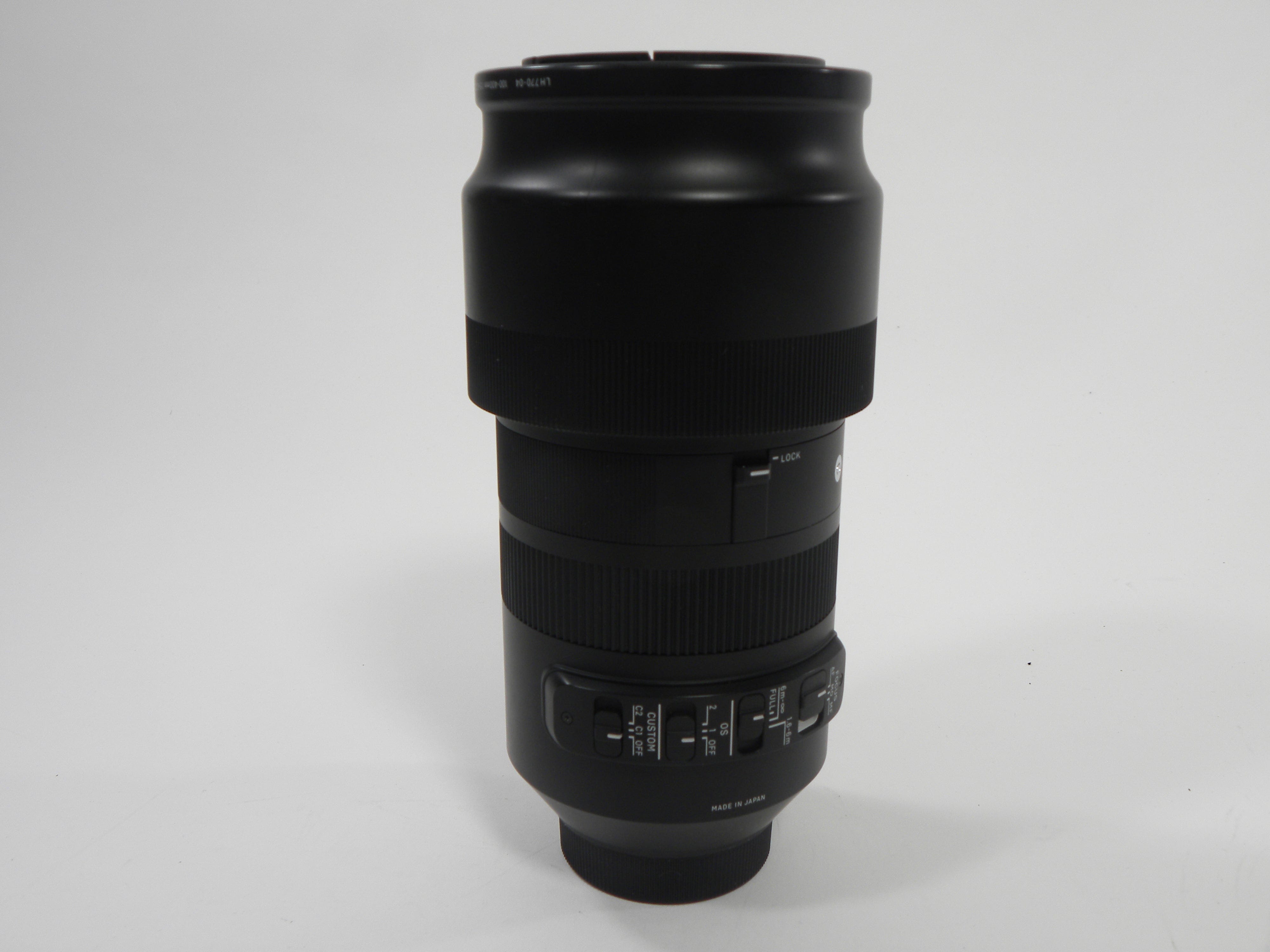 Sigma DG C 100-400mm f5-6.3 Nikon F Mount