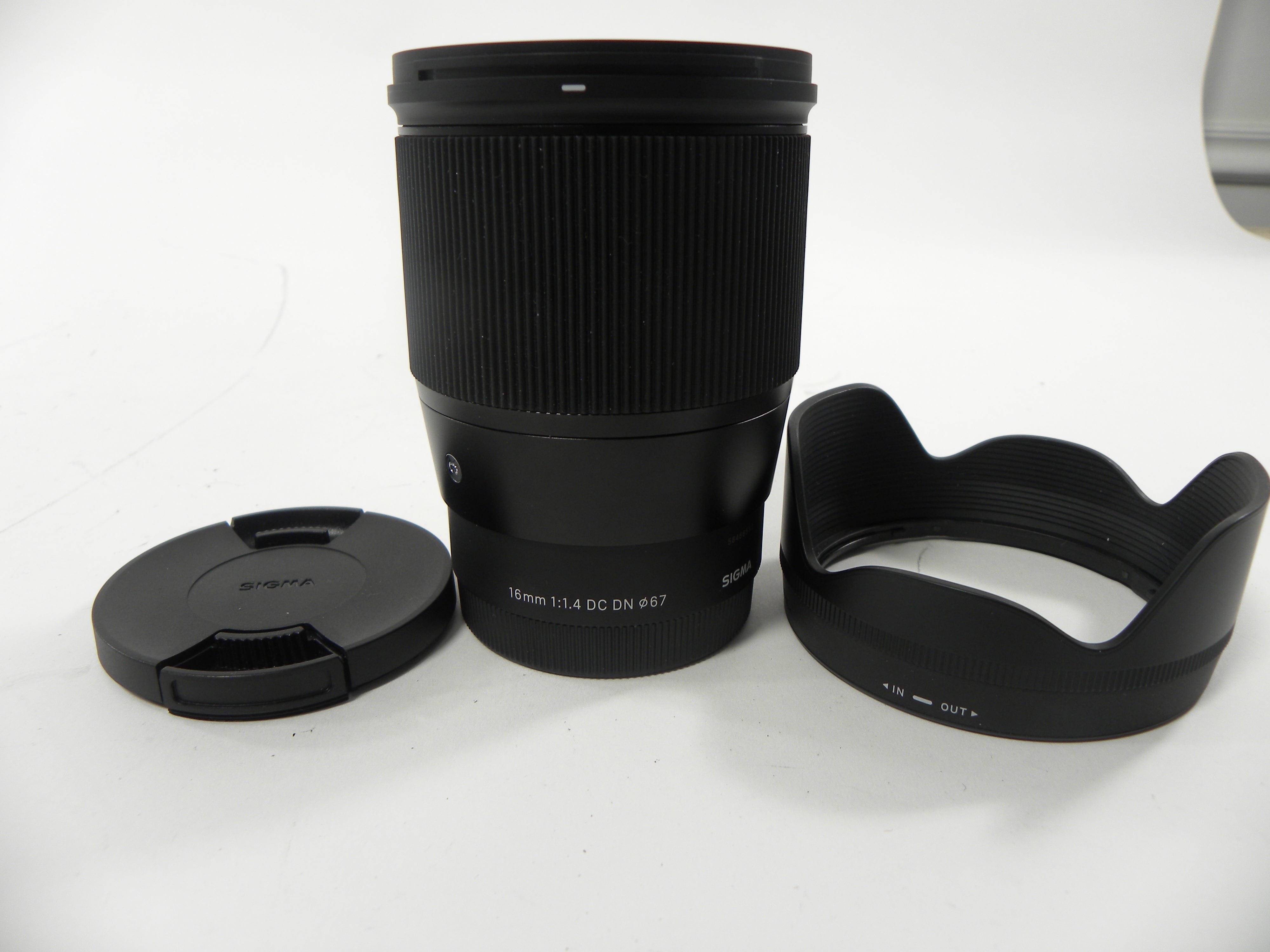 Sigma DN DC 16mm f1.4 Sony E Mount