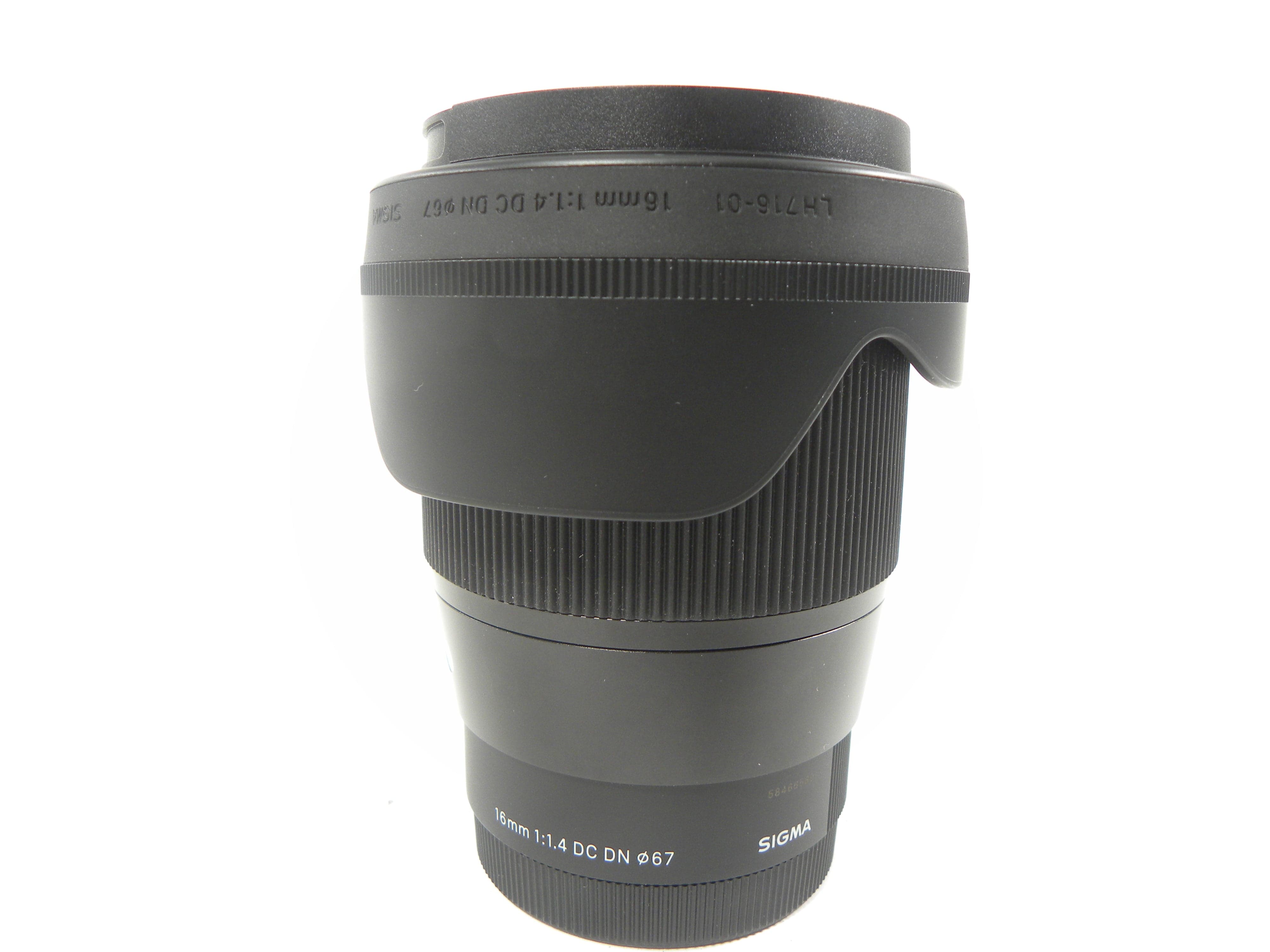 Sigma DN DC 16mm f1.4 Sony E Mount