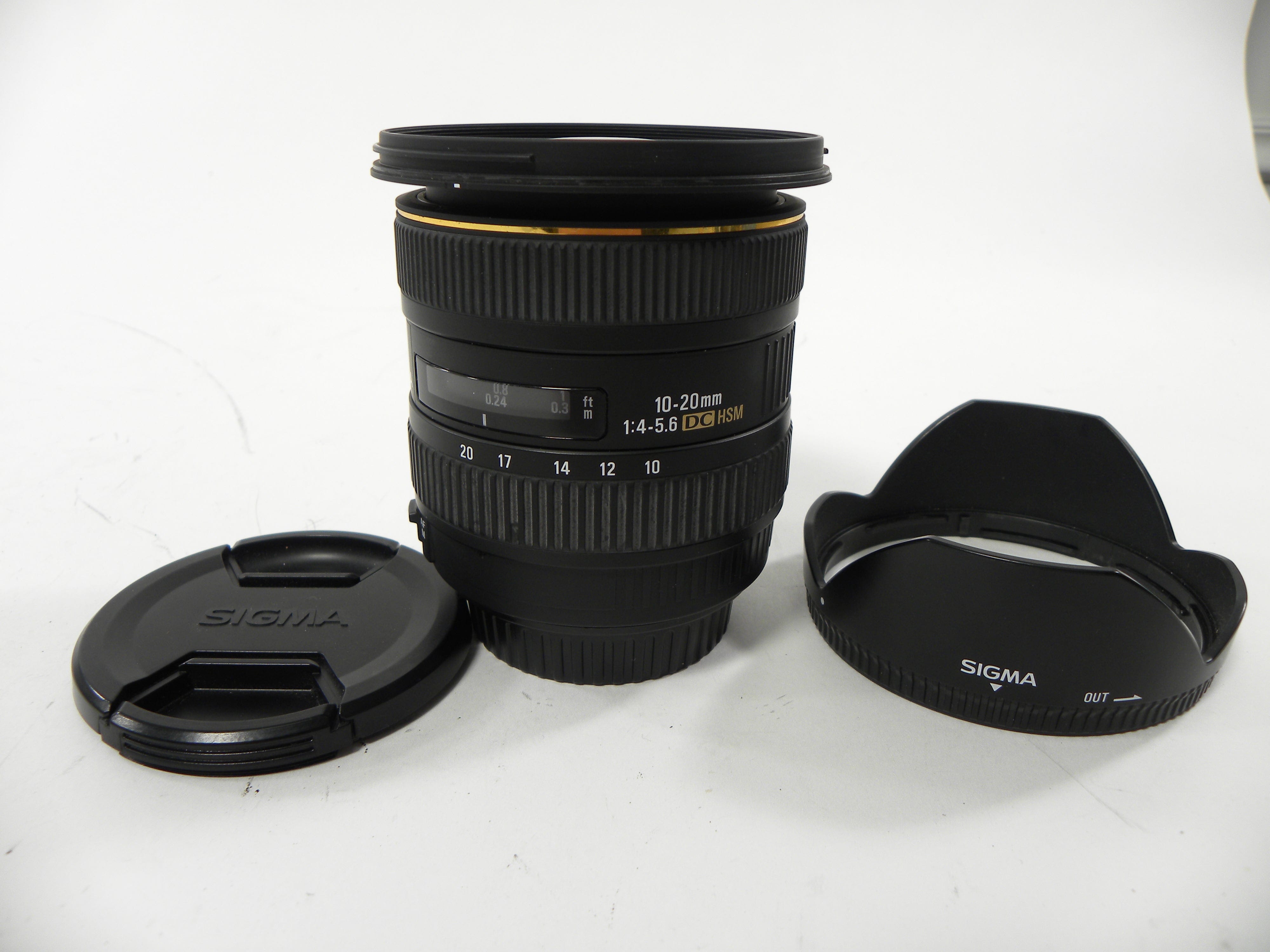 Sigma EX DC HSM 10-20mm f4-5.6 Canon EF-S Mount