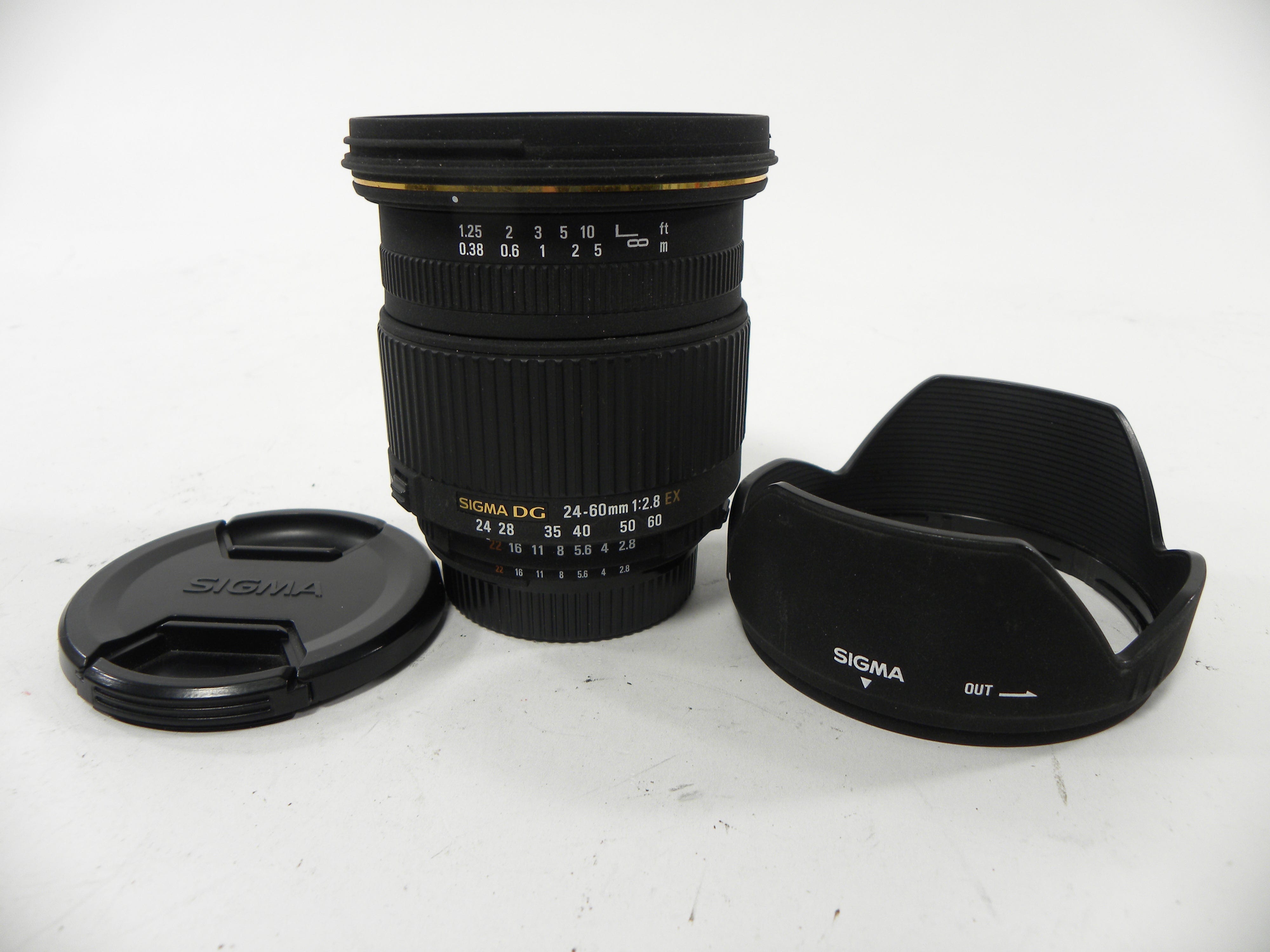 Sigma EX DG Zoom 24-60mm f2.8 Nikon Mount