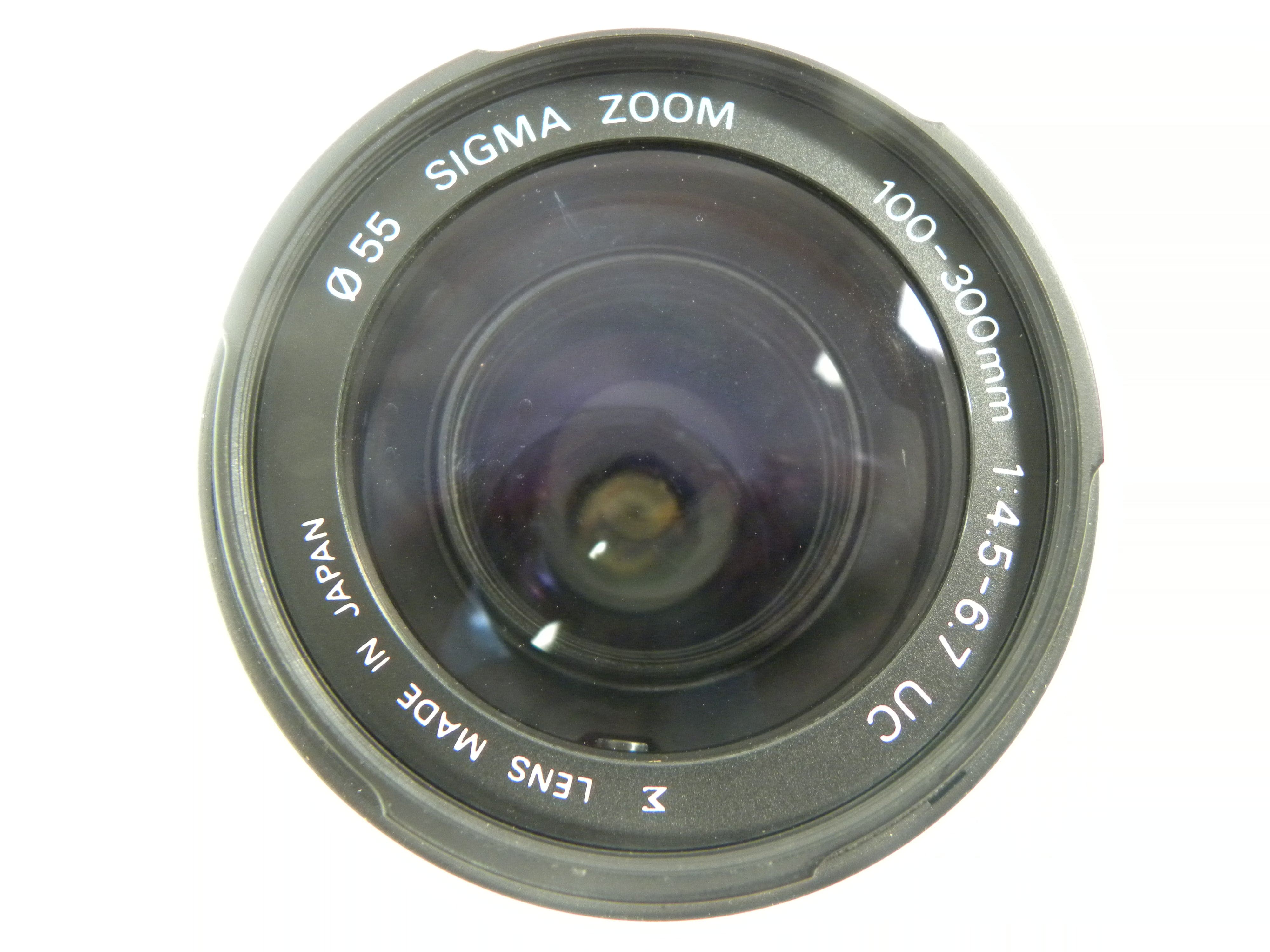 Sigma Zoom 100-300mm f4.5-6.7 UC PK Mount lens