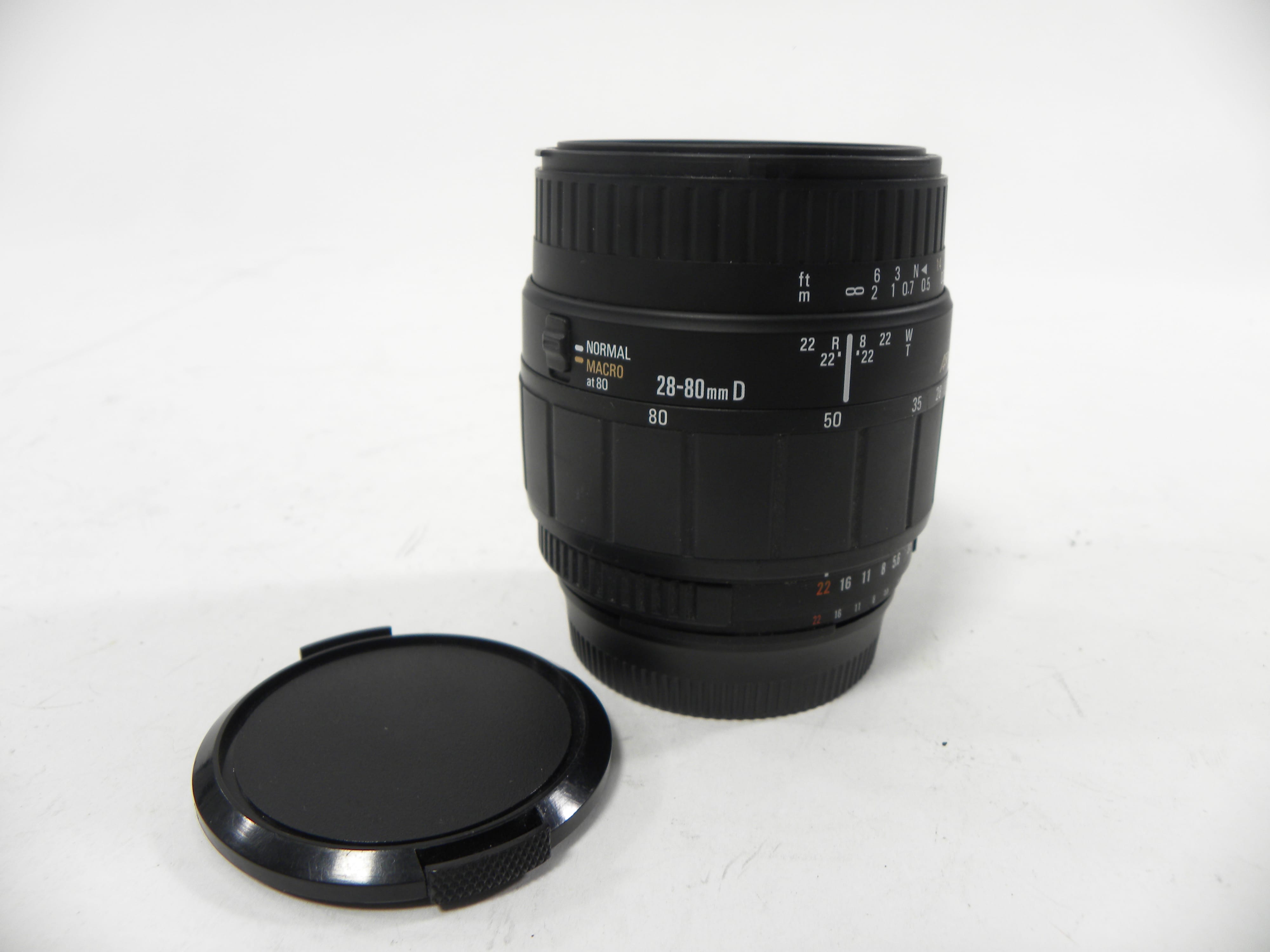 Sigma Zoom 28-80mm f3.5-5.6 Macro Nikon F Mount