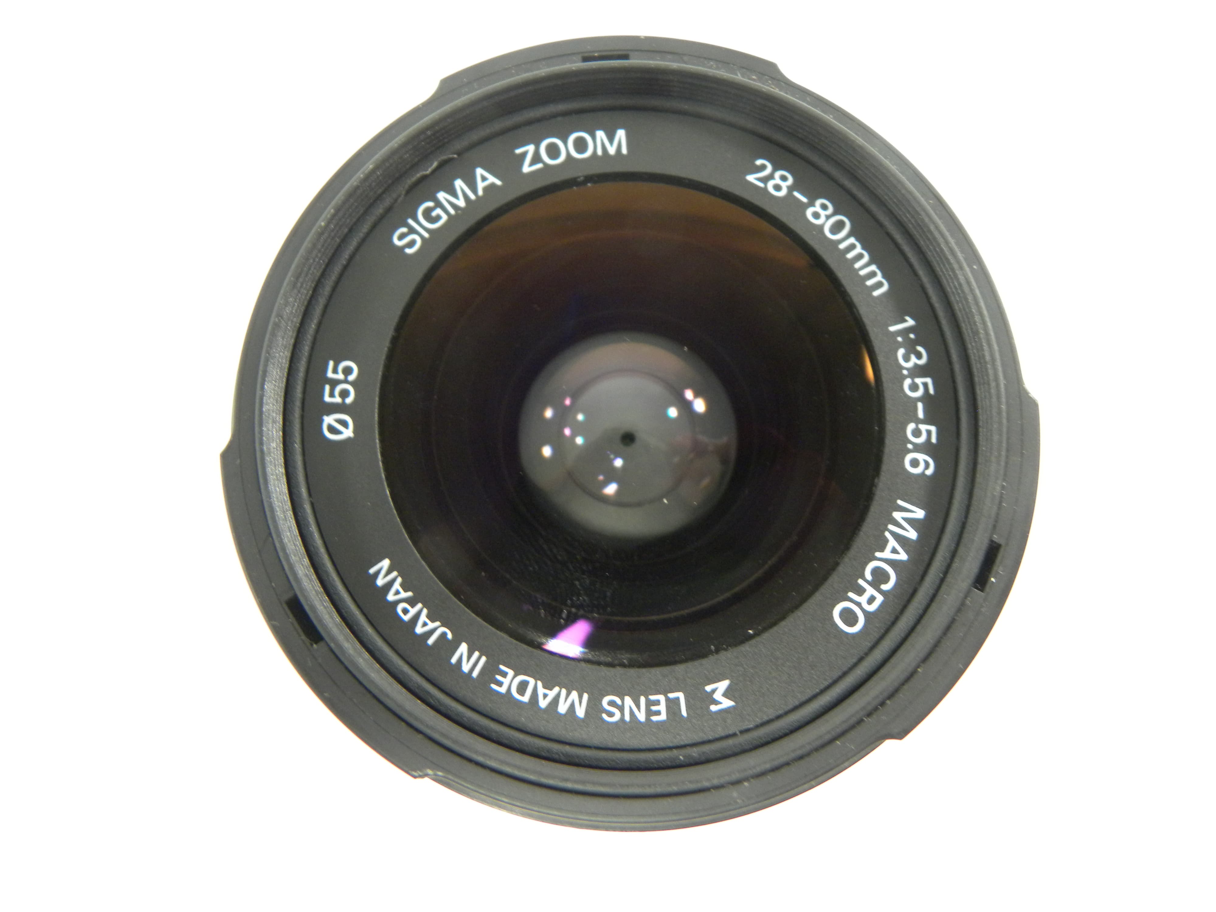 Sigma Zoom 28-80mm f3.5-5.6 Macro Nikon F Mount