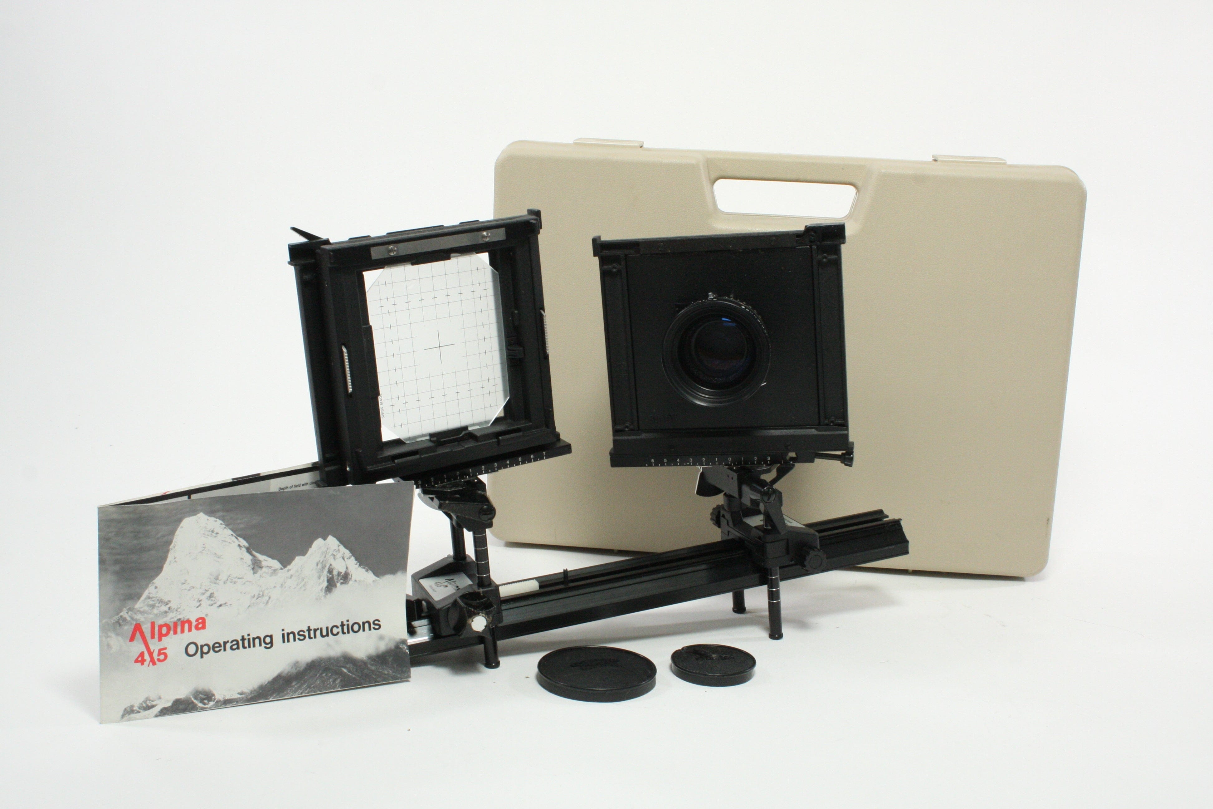 Sinar Alpina 4x5 with Schneider Symmar 210mm f/5.6 in Hard Case