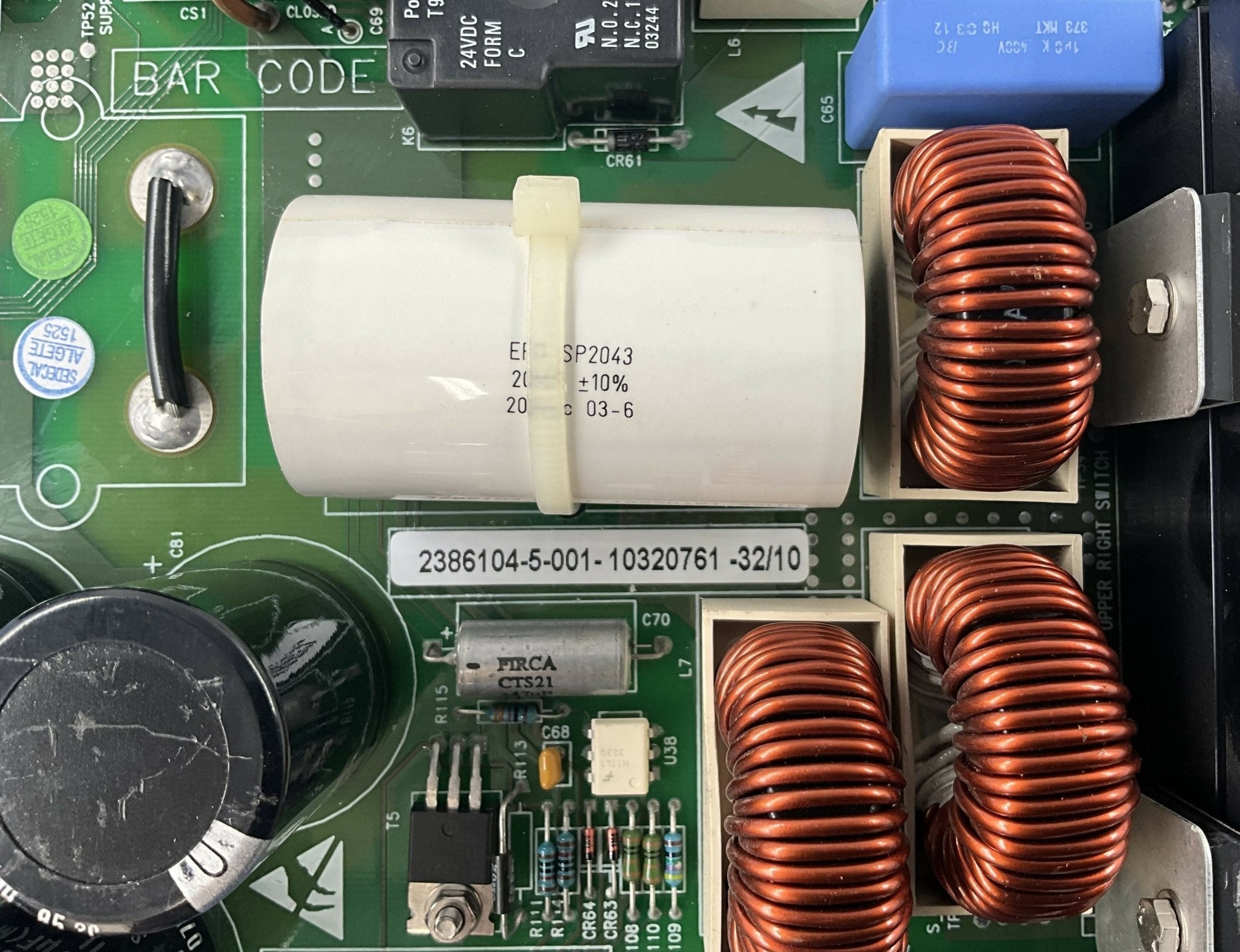 SMART AMPLIFIER BOARD (2386104-5/REV 001) GE