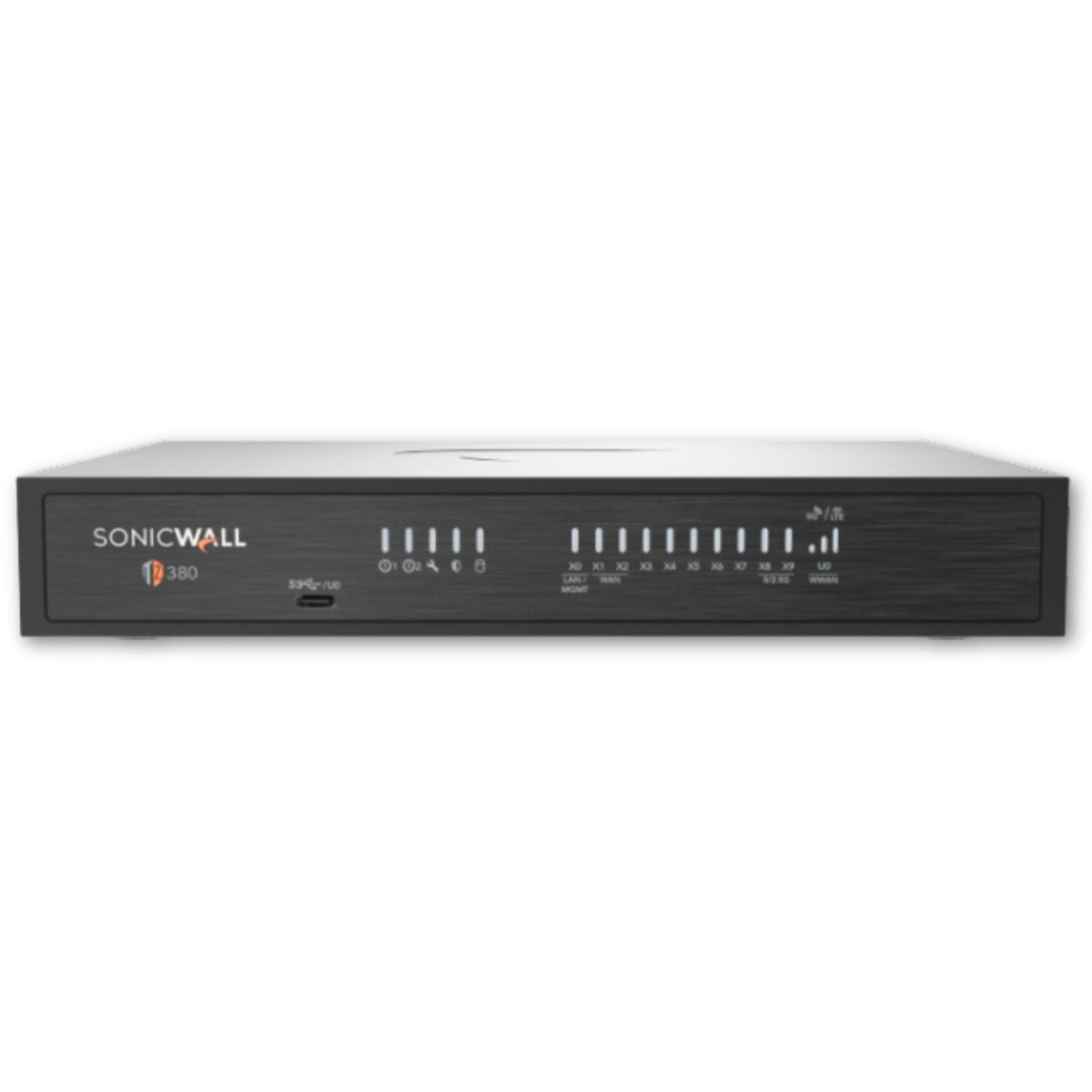 SonicWall TZ380 Firewall - HA Rear View | Alo Tech Solutions
