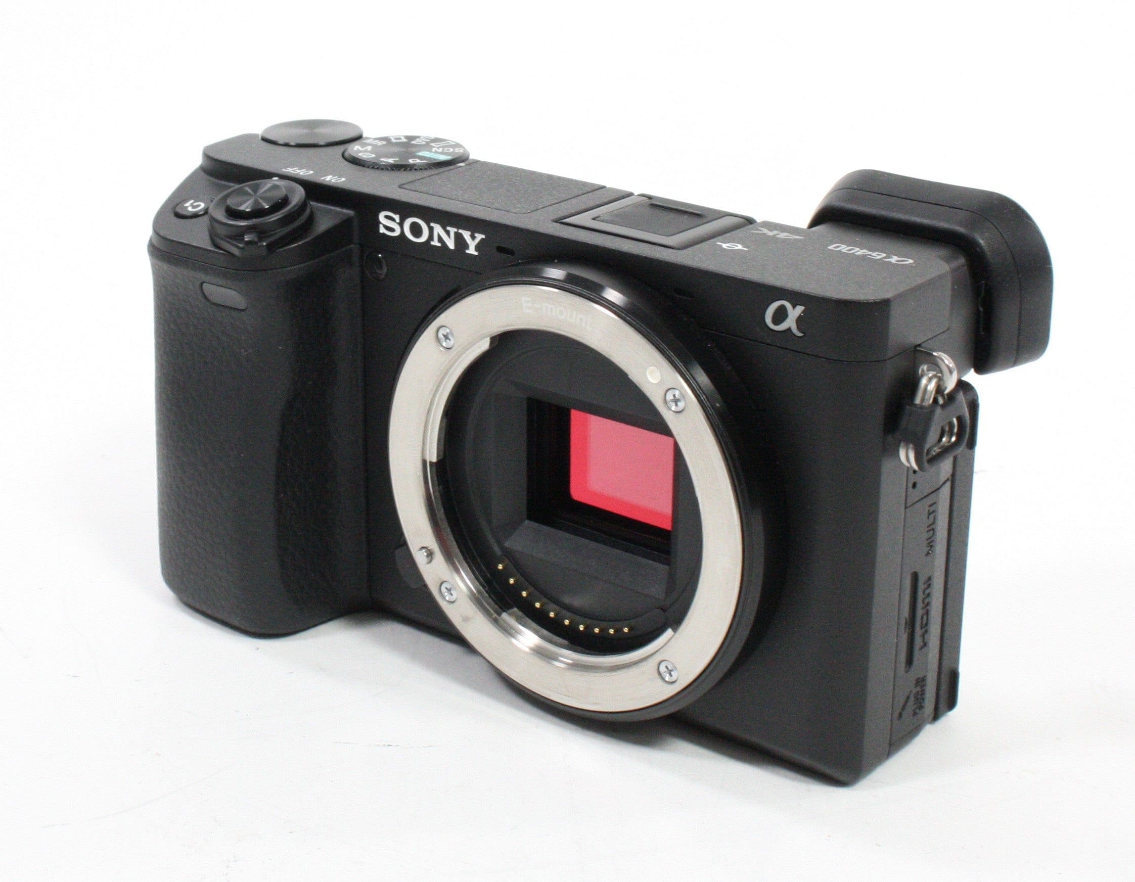 Sony 6400 Mirroless Digital Camera w 16-50mm f/3.5-5.6 & 3-Battery Charger Kit Shutter Count only 16