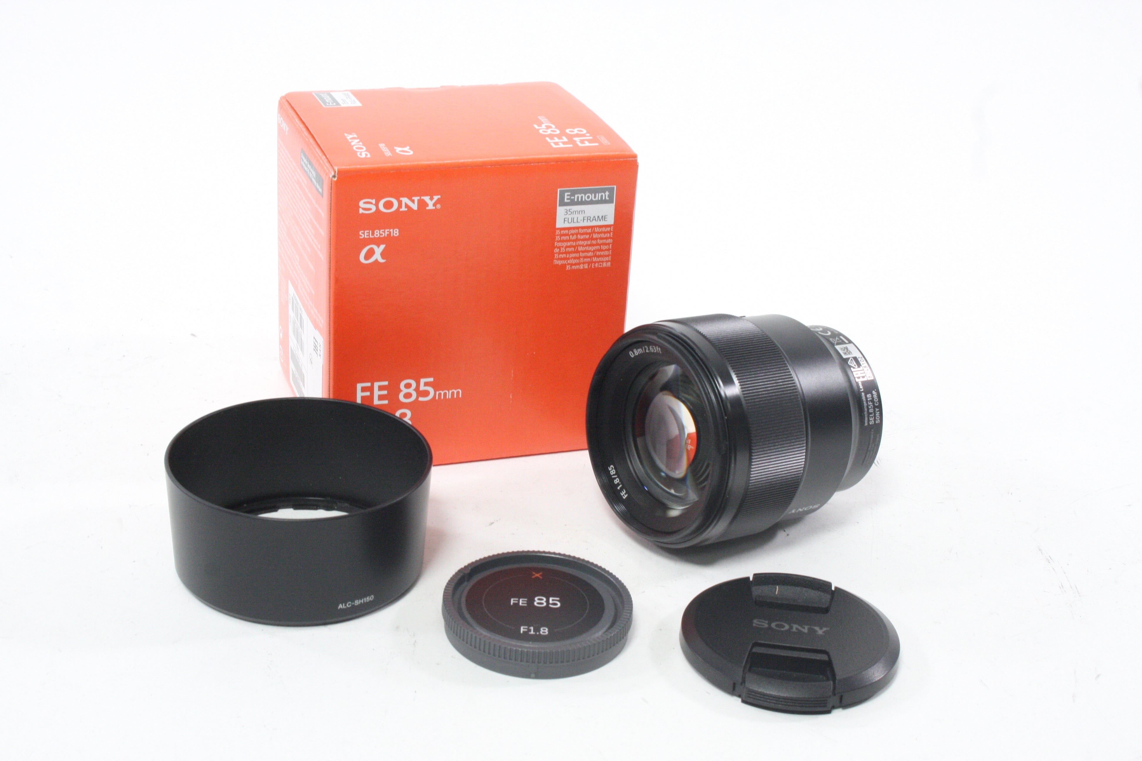 Sony 85mm f1.8 Lens for Sony E Mount