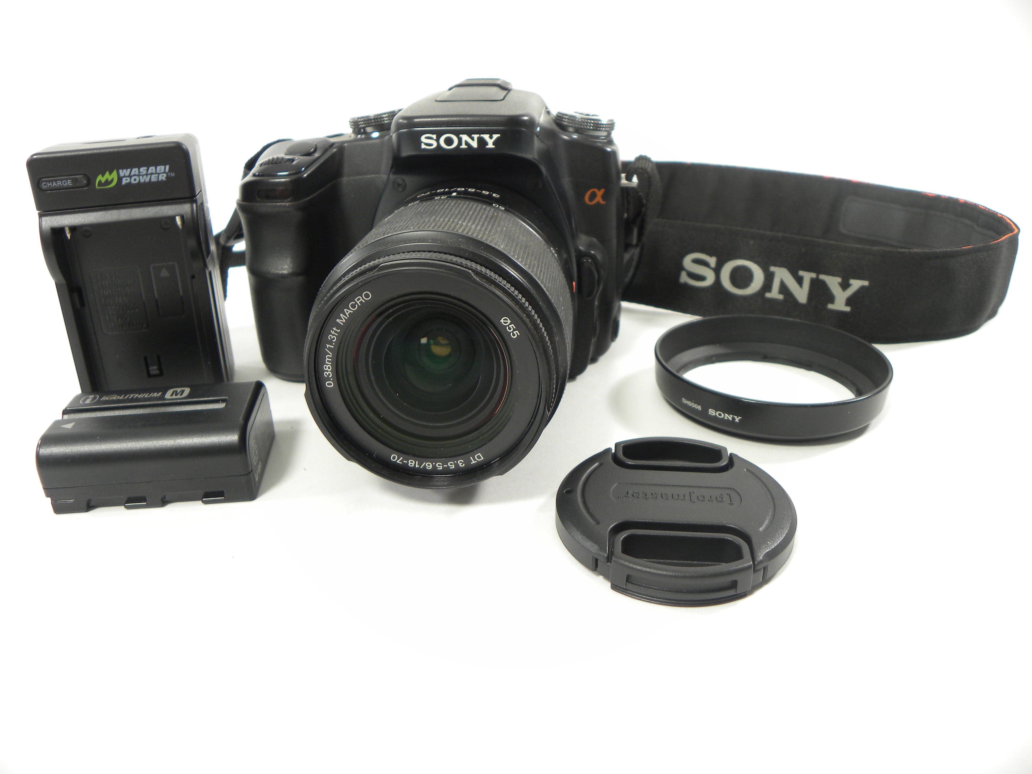 Sony a100 10.2mp Digital SLR w/DT 18-70mm f3.5-5.6
