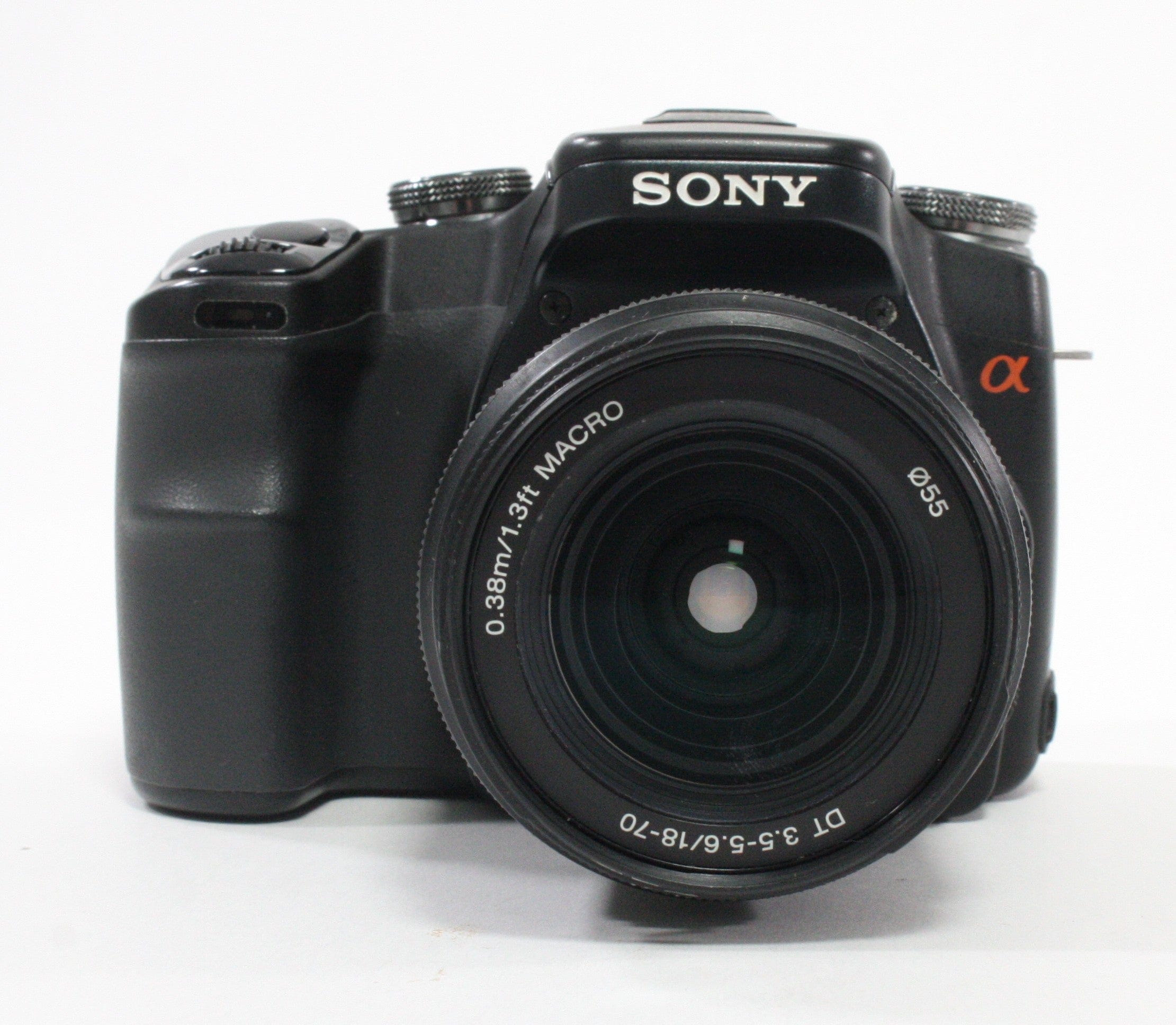 Sony a100 DSLR Camera with 18-70mm f/3.5-5.6 DT Lens