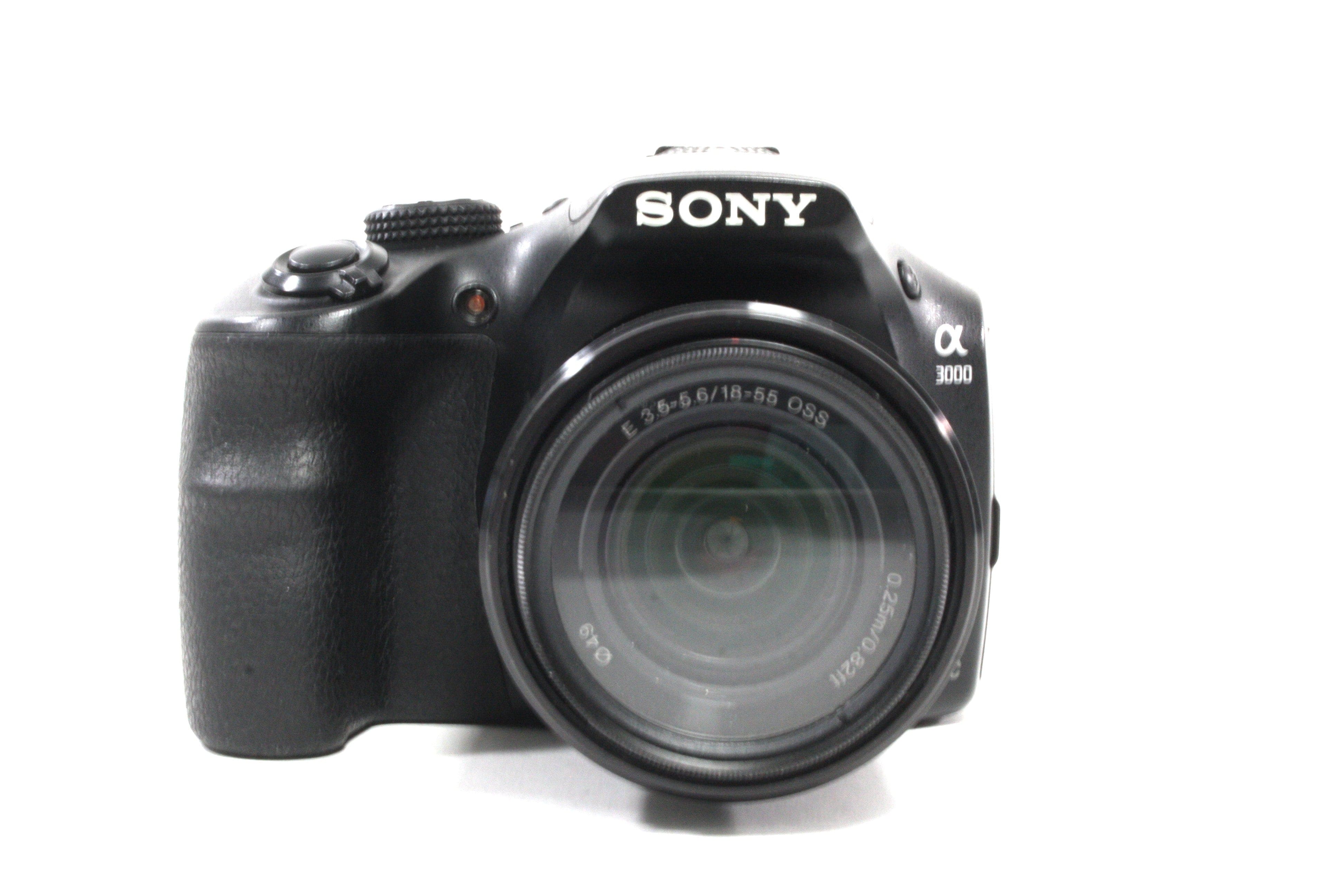 Sony a3000 Mirrorless Digital Camera with 18-35mm f/3.5-5.6 Shutter Count 3,051