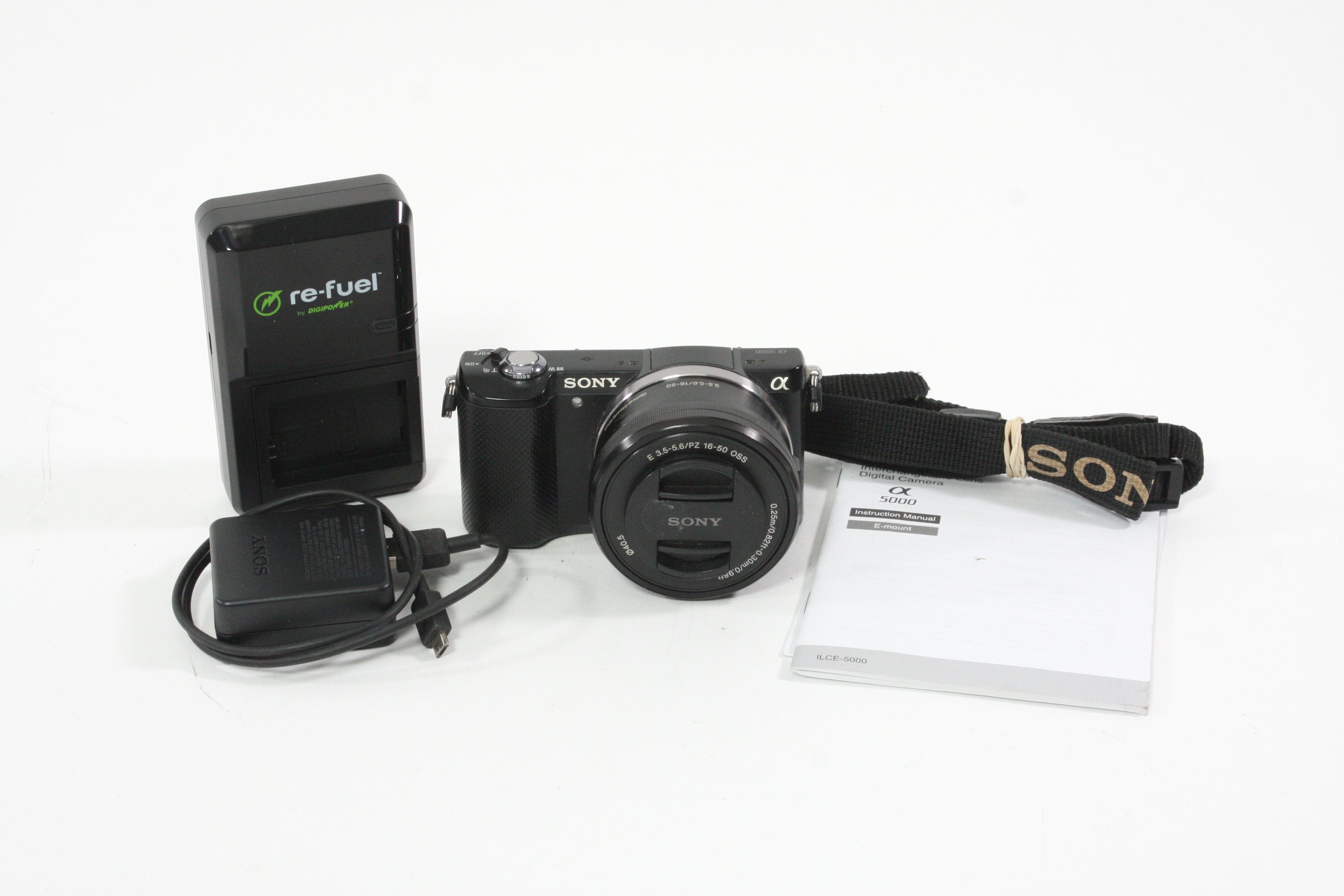 Sony a5000 with E 16-50mm F3.5-5.6/PZ OSS - Shutter Count 4418