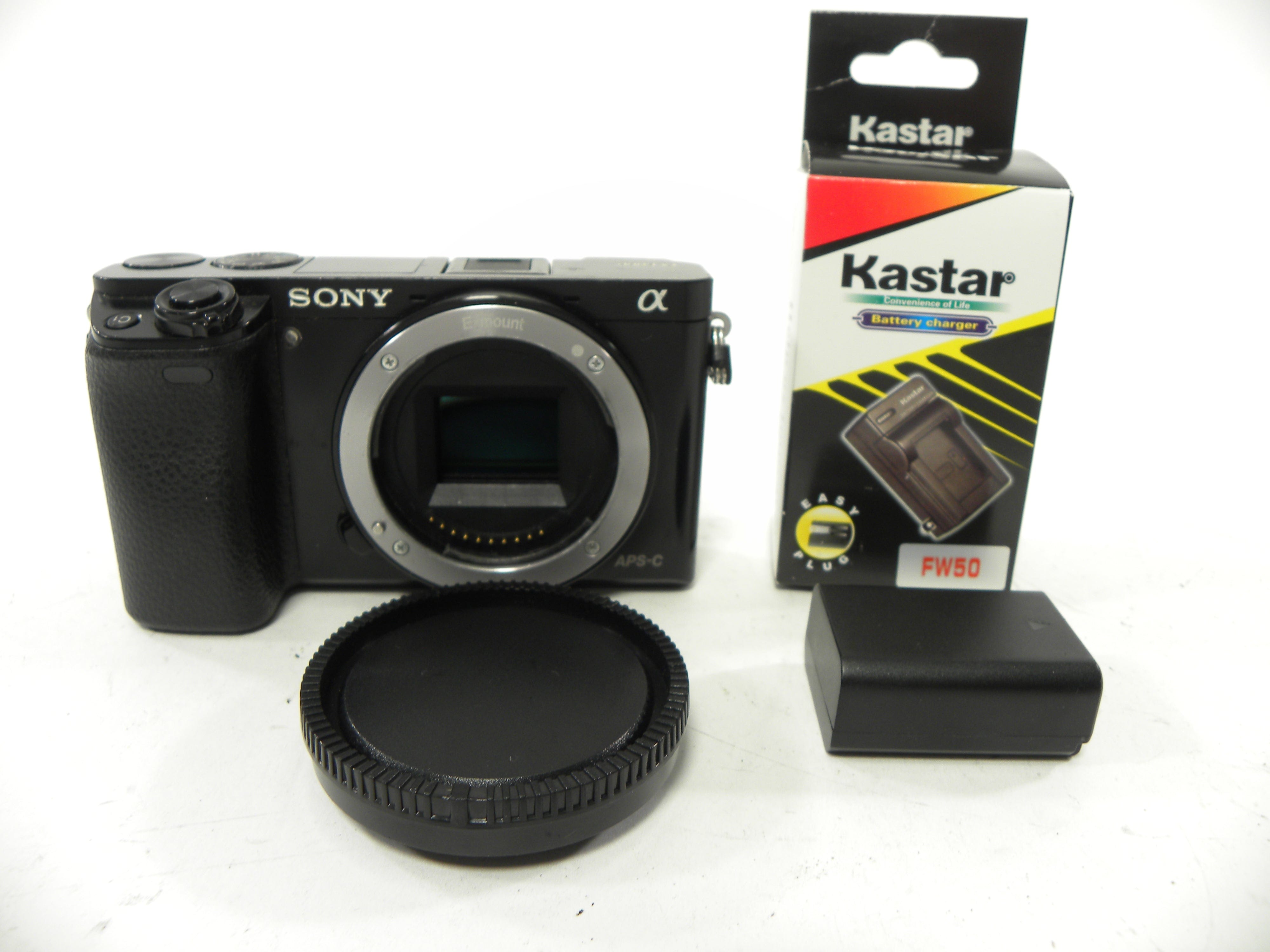 Sony a6000 24.3mp Digital Mirrorless Camera Body Only Shutter Ct. 16,840