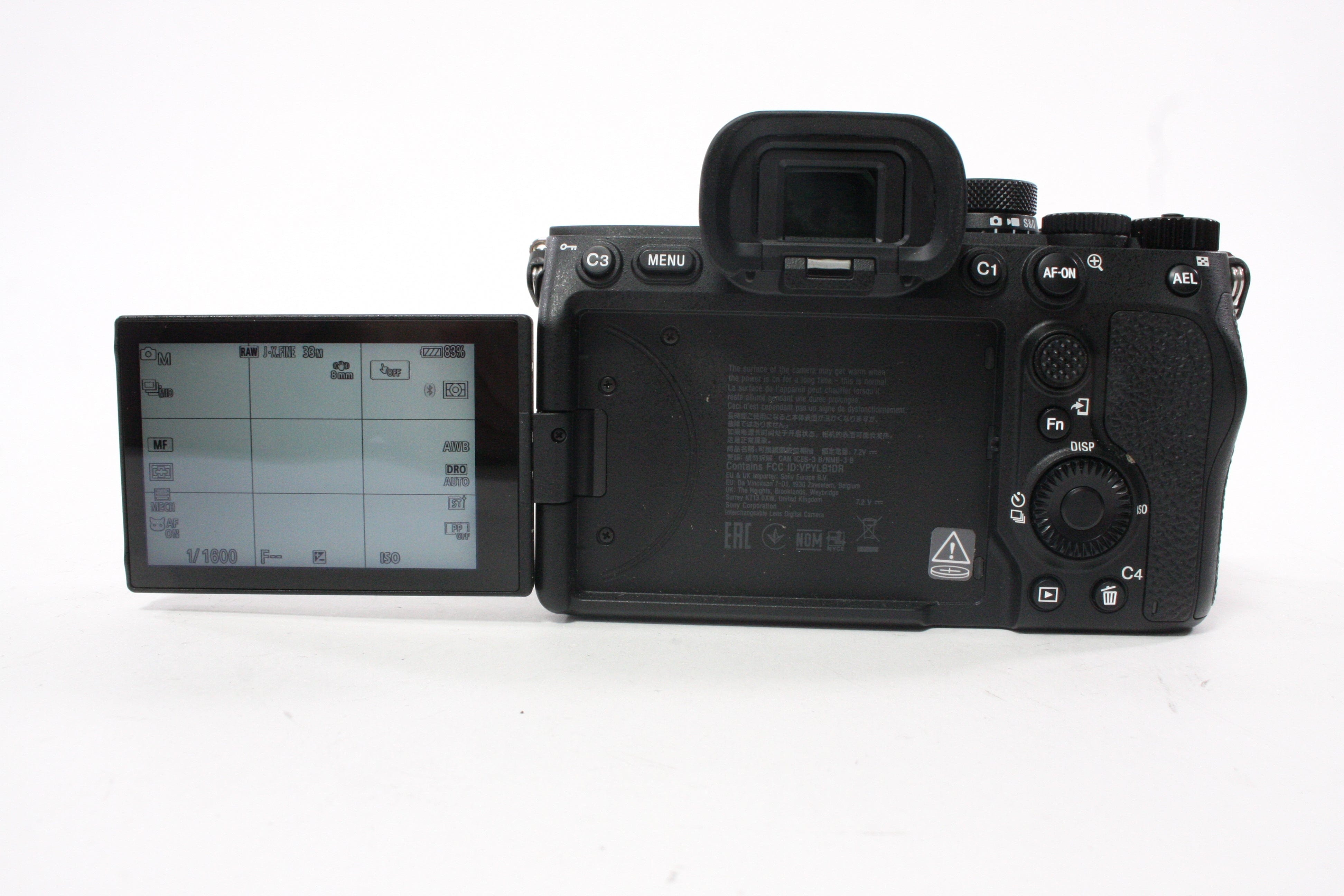 Sony a7 IV Mirrorless Digital Camera Body with a Shutter Count of ONLY 61